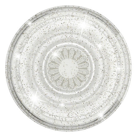 PopGrip Adhesive - Clear Glitter Silver