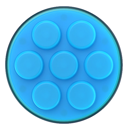 PopSockets PopGrip Adhesive - Fidget Popper Electric Blue