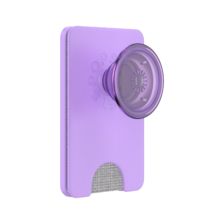 PopSockets PopWallet+ For MagSafe Round with Adapter Ring Lavender