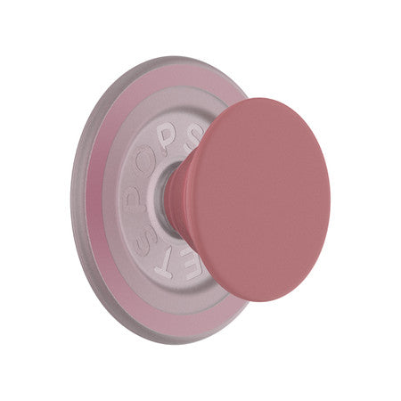 PopSockets PopGrip for MagSafe Round with Adapter Ring Clay Soft Touch