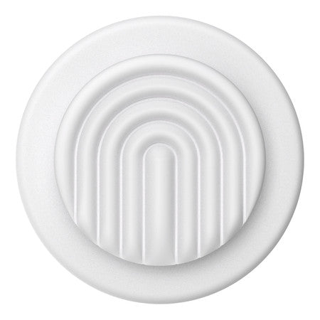 PopSockets PopGrip for MagSafe Round with Adapter Ring Curves Coconut Creme