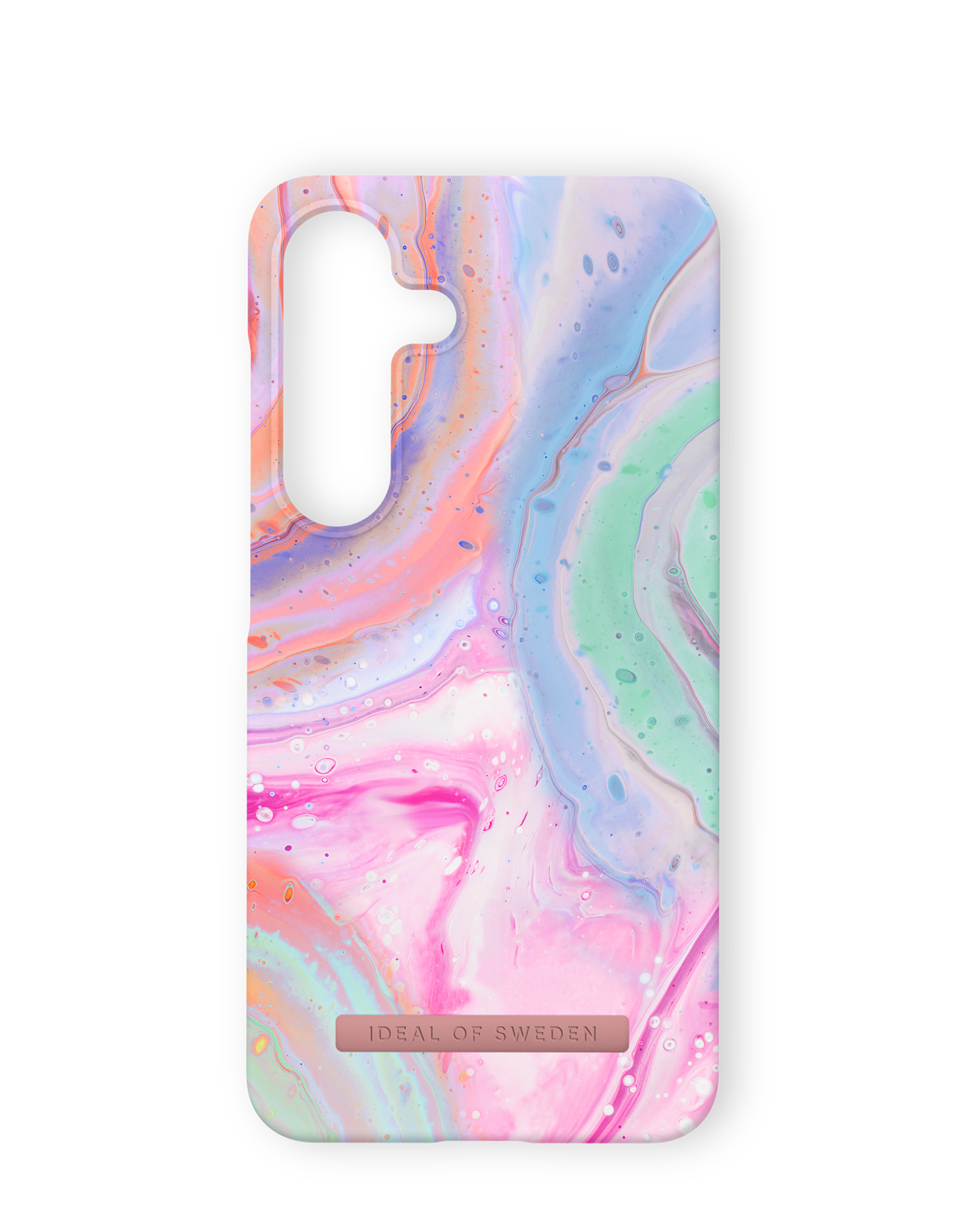 Ideal of Sweden Printed Case Compatible w/MagSafe Pastel Marble for Samsung Galaxy S25/Galaxy S24