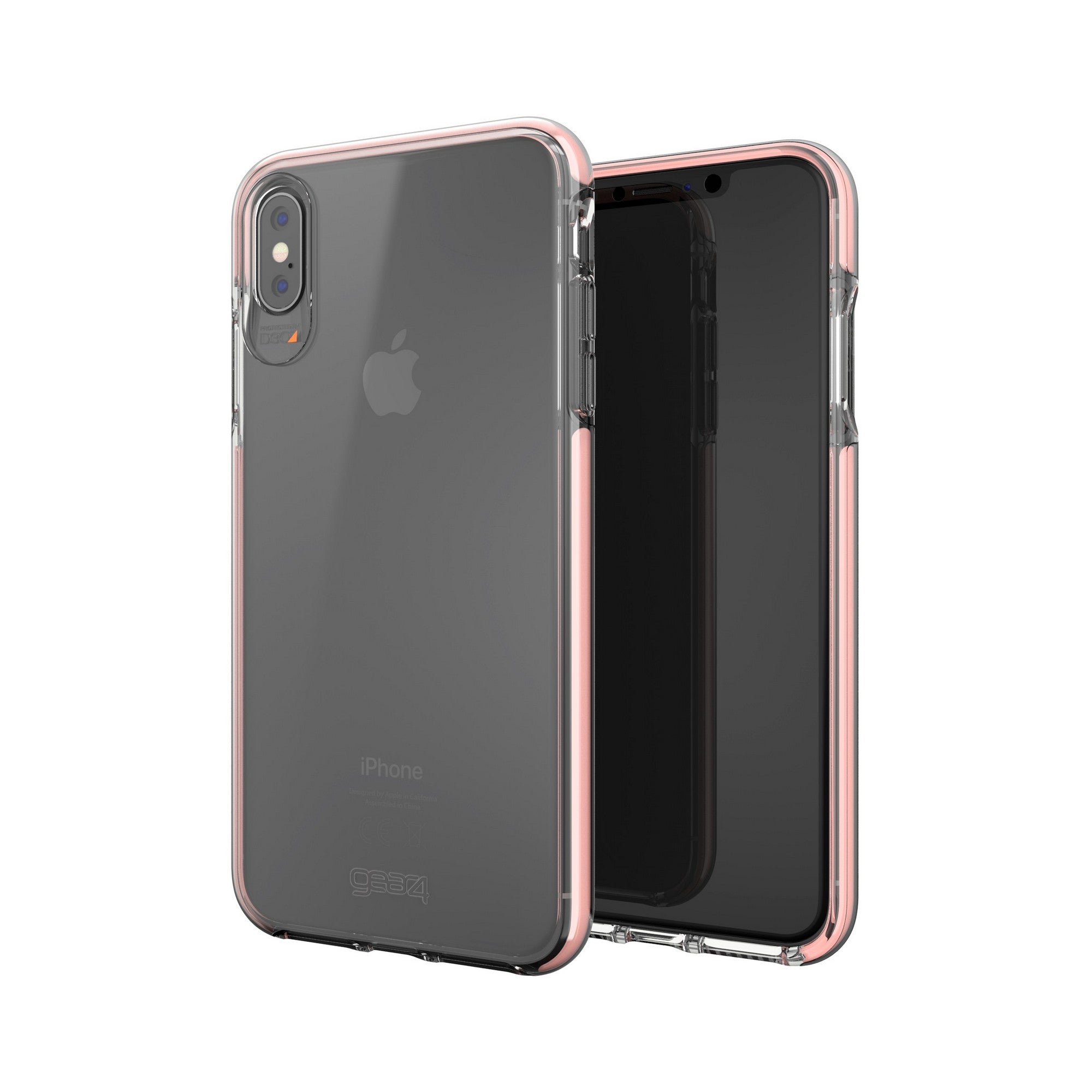 iPhone Xs Max Gear4 D3O Rose Gold Piccadilly Case - 15-03425