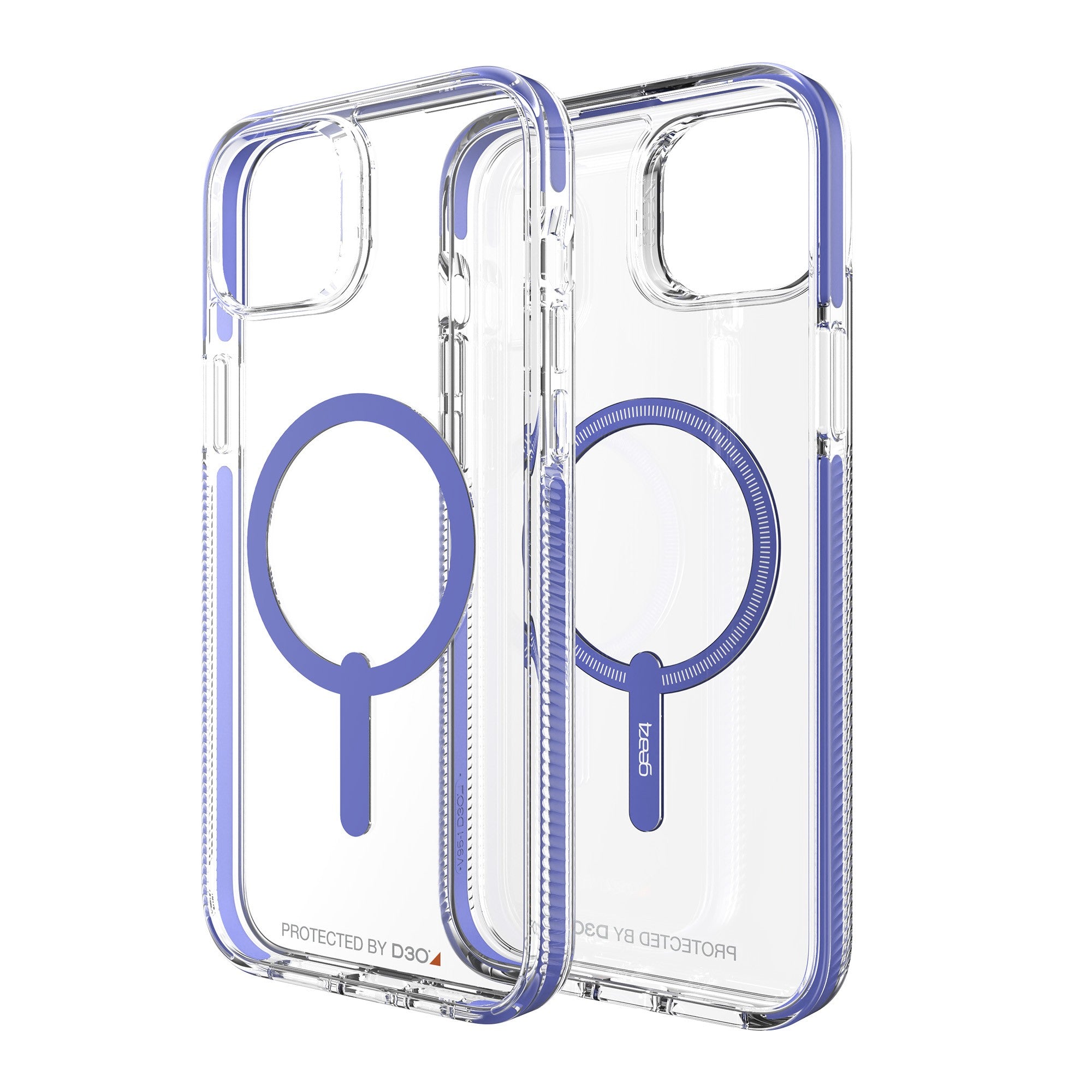 iPhone 15 Plus/14 Plus Gear4 D3O Santa Cruz Snap Case - Periwinkle - 15-10132