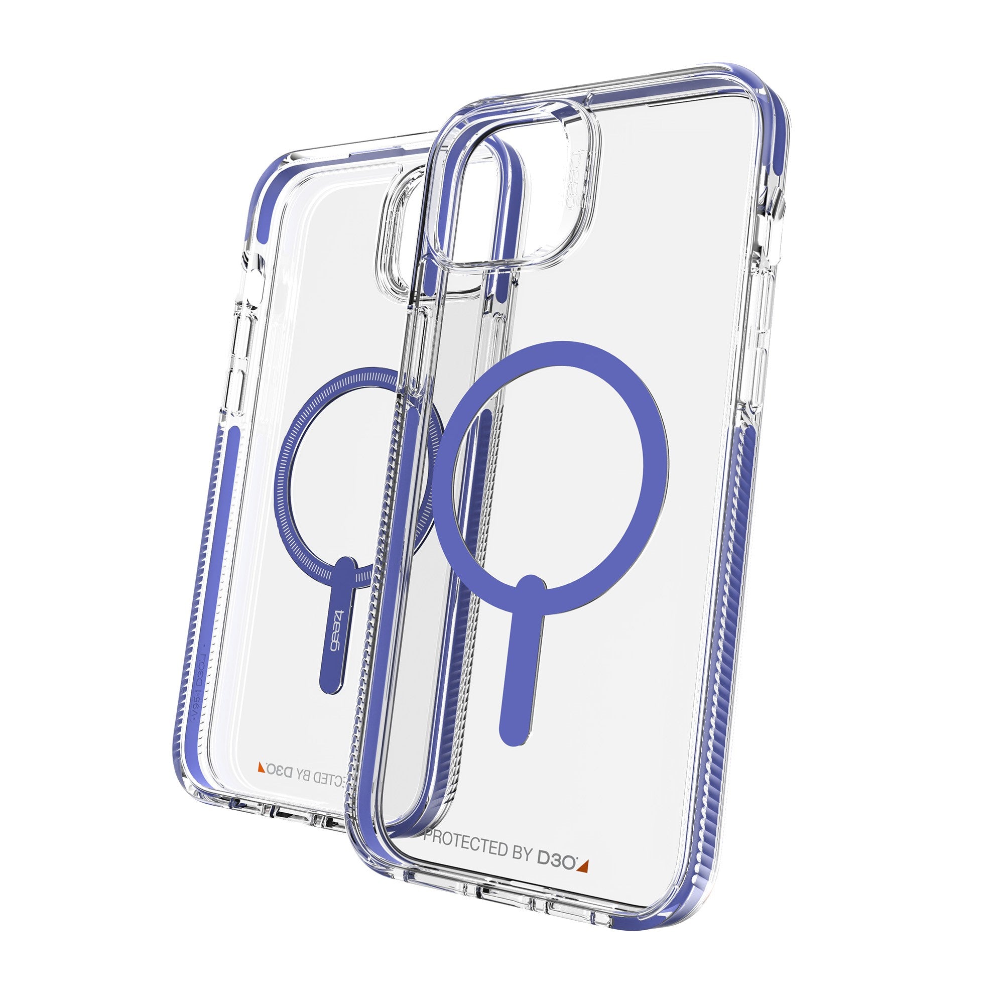 iPhone 15 Plus/14 Plus Gear4 D3O Santa Cruz Snap Case - Periwinkle - 15-10132