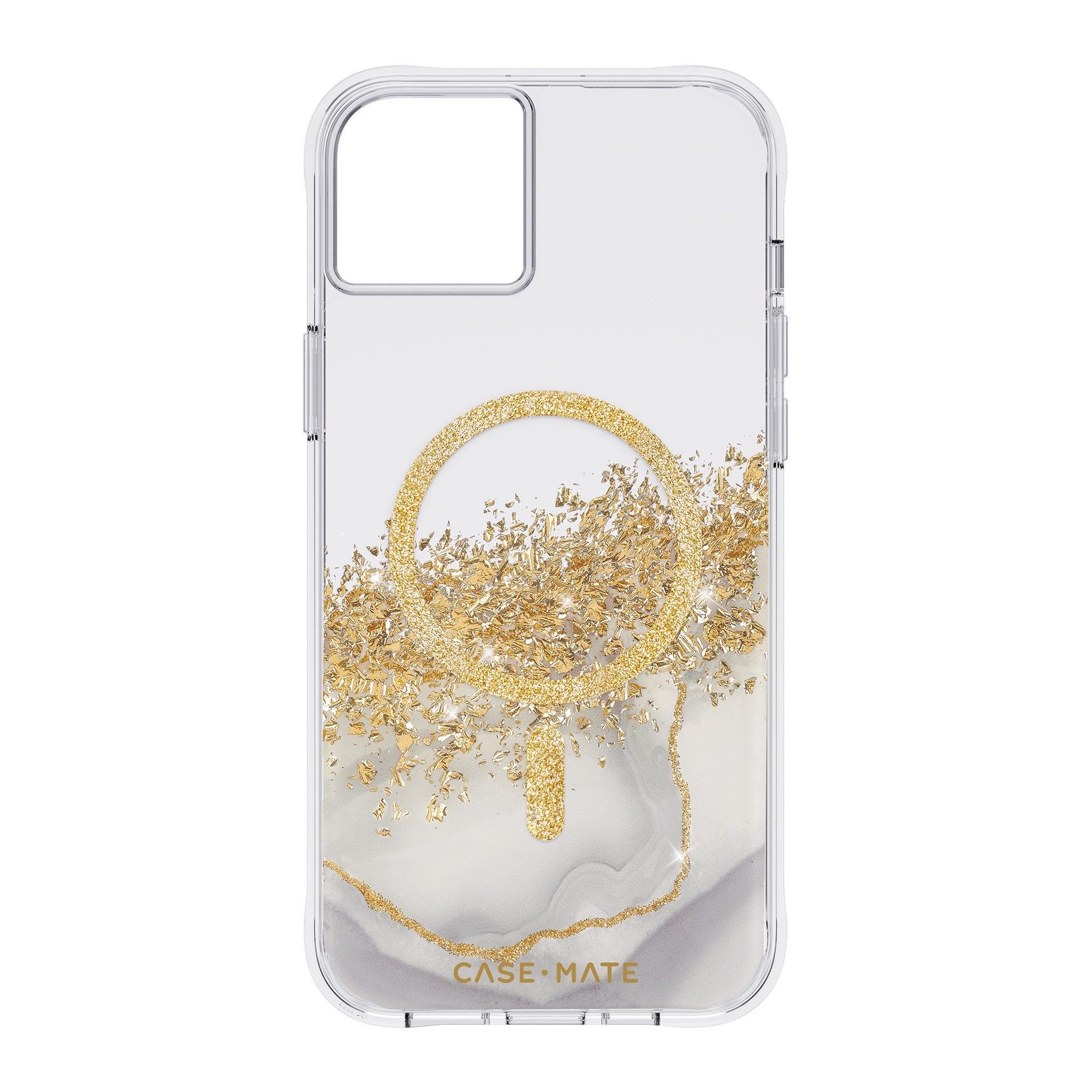 iPhone 15 Plus/14 Plus Case-Mate Karat MagSafe Case - Marble - 15-10424