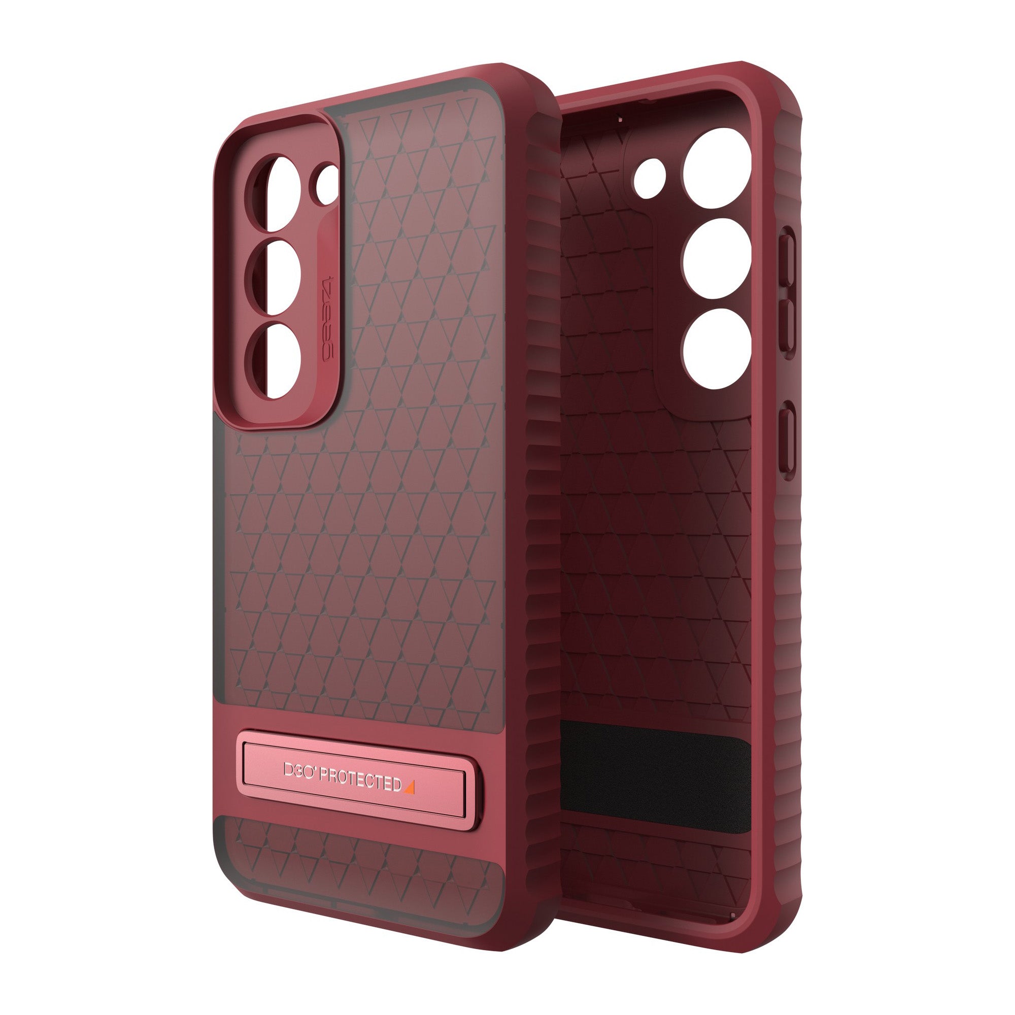 Samsung Galaxy S23 5G Gear4 D3O Everest Kickstand Case - Red - 15-10885