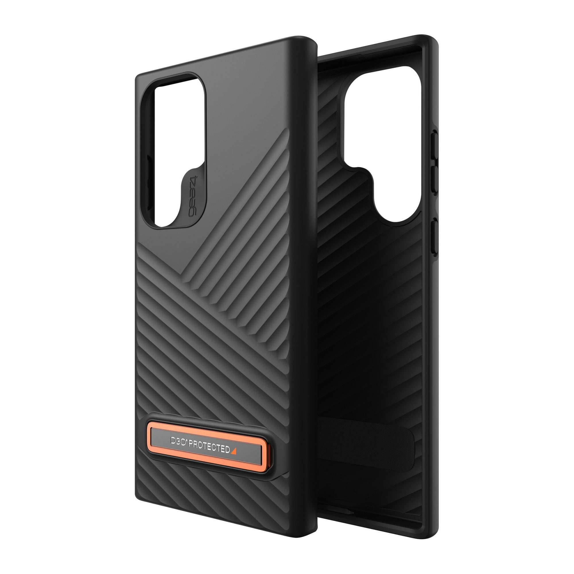 Samsung Galaxy S23 Ultra 5G Gear4 D3O Denali Kickstand Case - Black - 15-10912