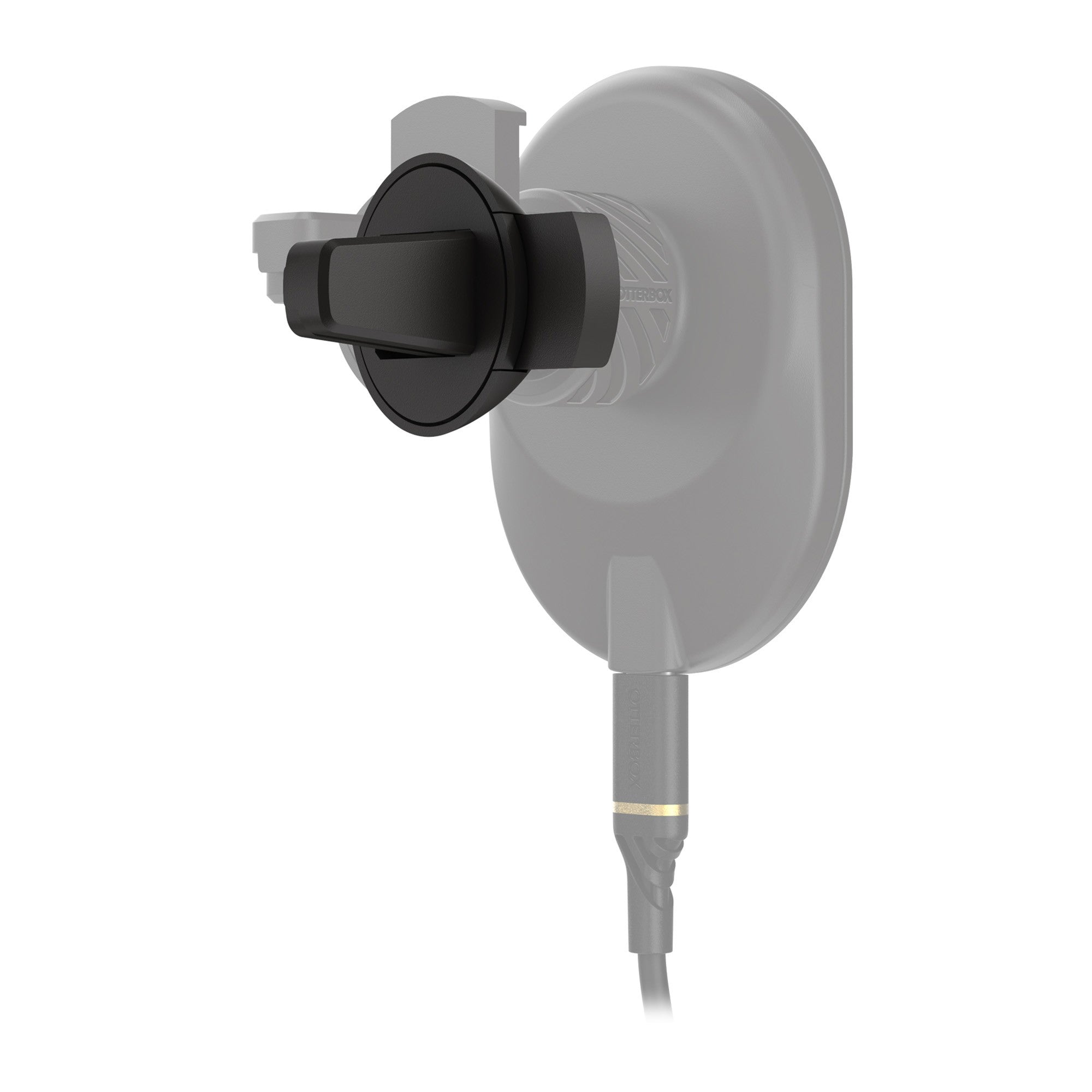 Otterbox 15W Wireless Charger Car Vent Mount for MagSafe V2 - Black (Radiant Night) - 15-11007