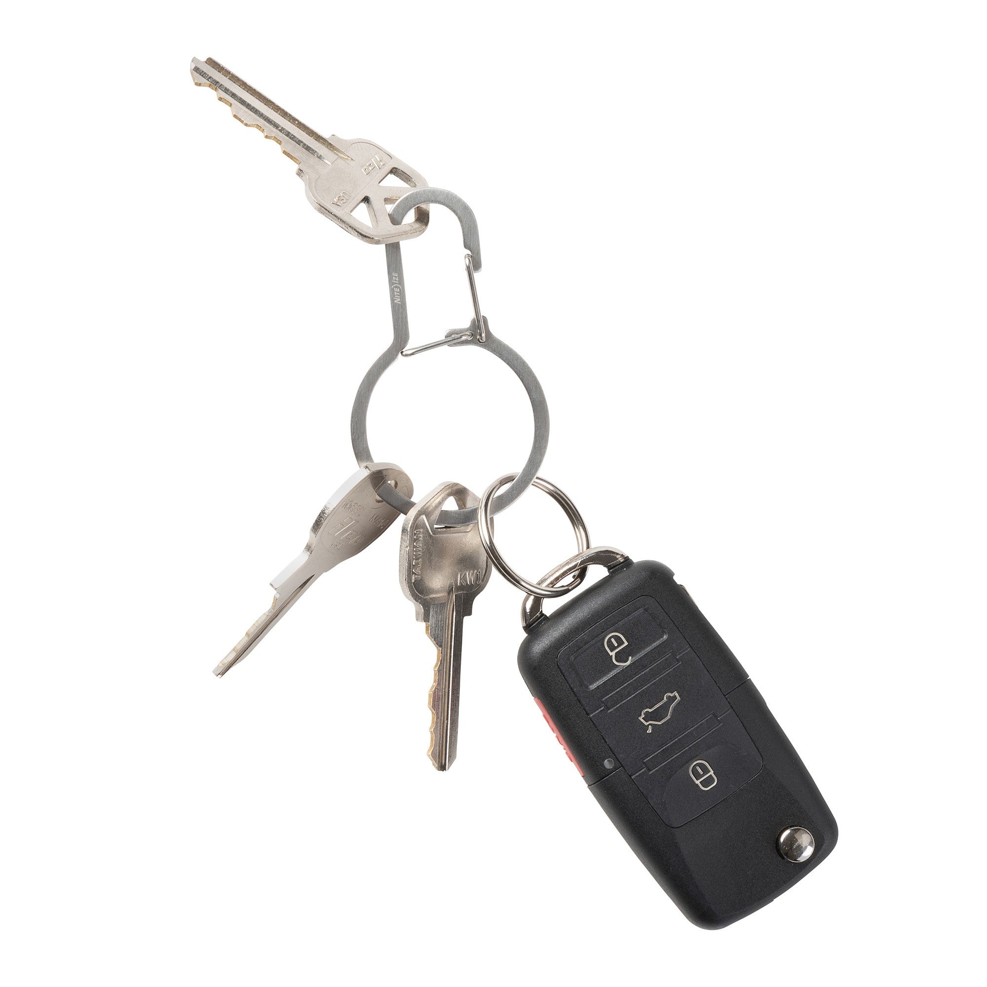 Nite Ize DualPass Dual Chamber Key Ring - 15-11178