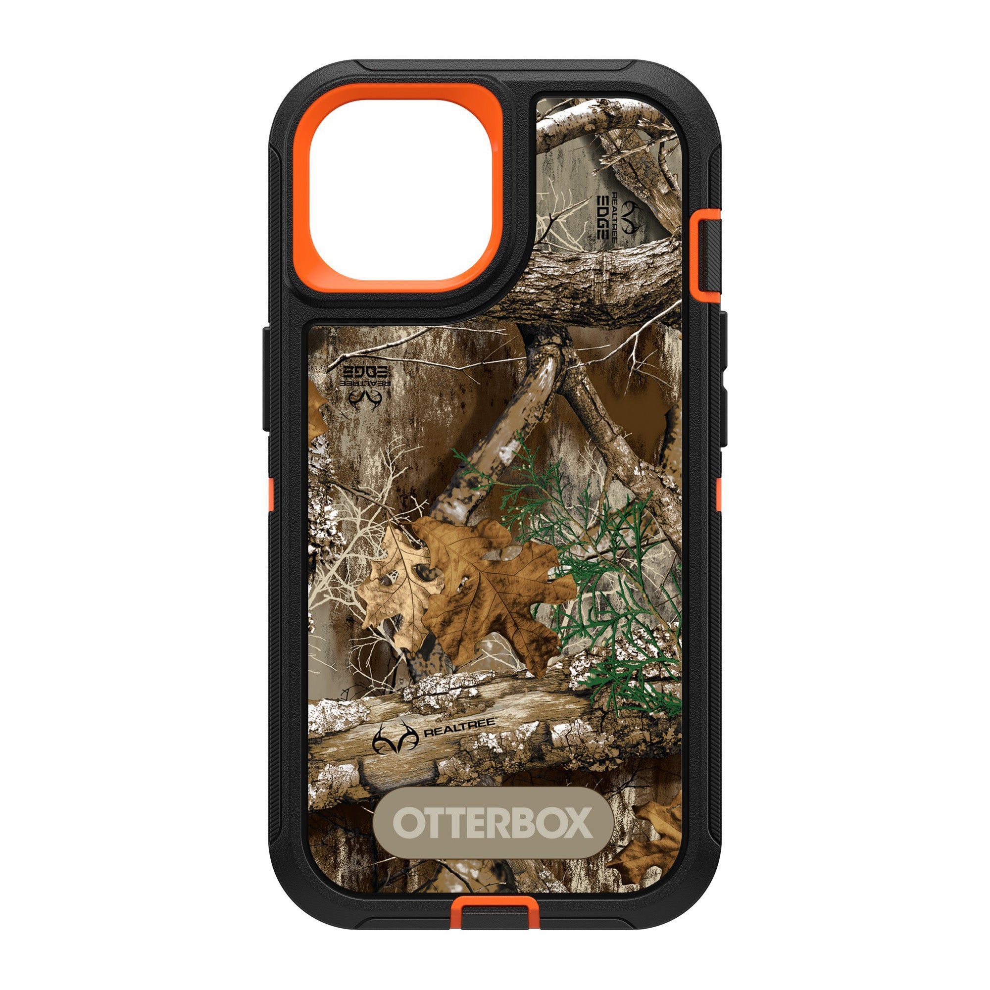 iPhone 16e/15/14/13 Otterbox Defender Graphics Series Case - Black - RealTree Edge - 15-11394