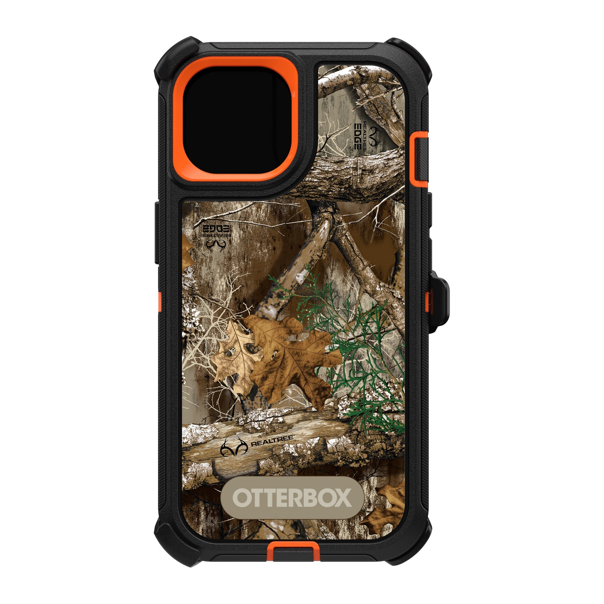 iPhone 16e/15/14/13 Otterbox Defender Graphics Series Case - Black - RealTree Edge - 15-11394