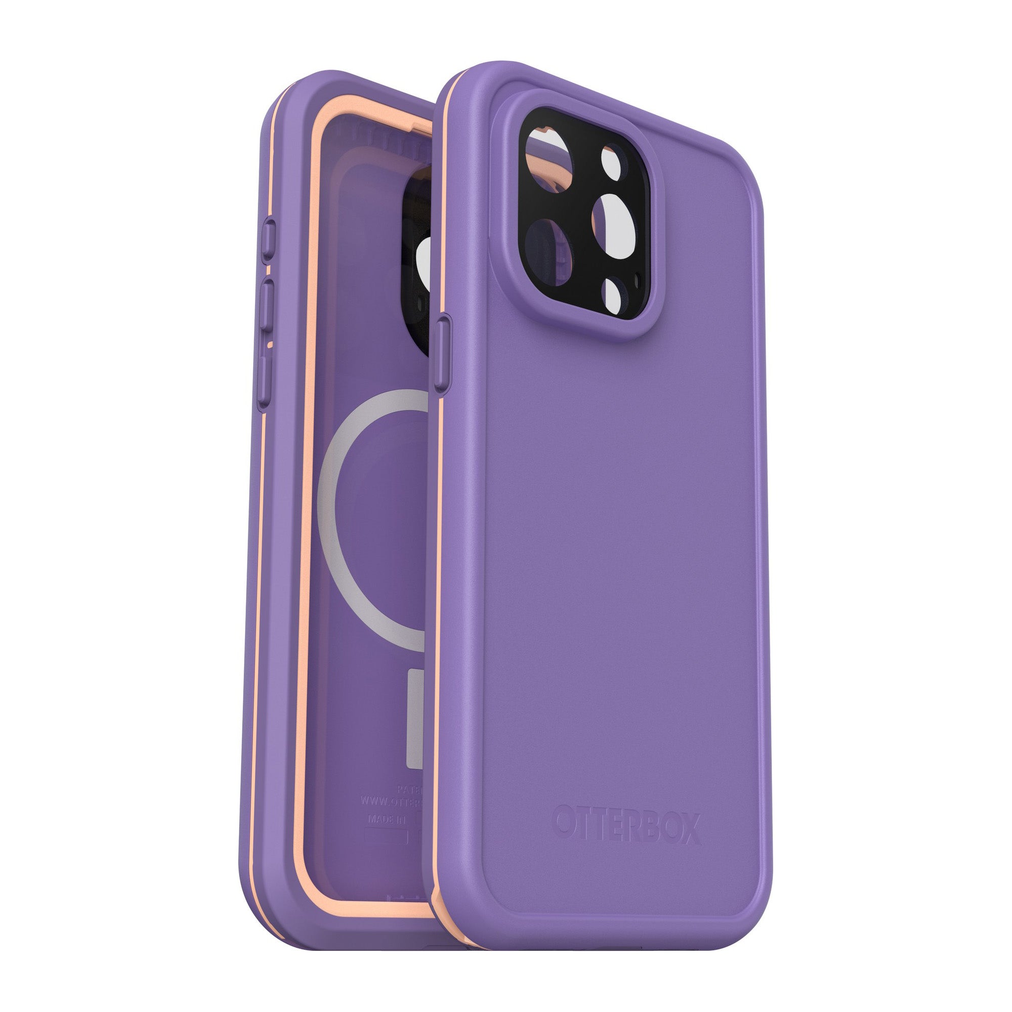 iPhone 15 Pro Max Otterbox Fre MagSafe Case - Purple (Rule Of Plum) - 15-11594