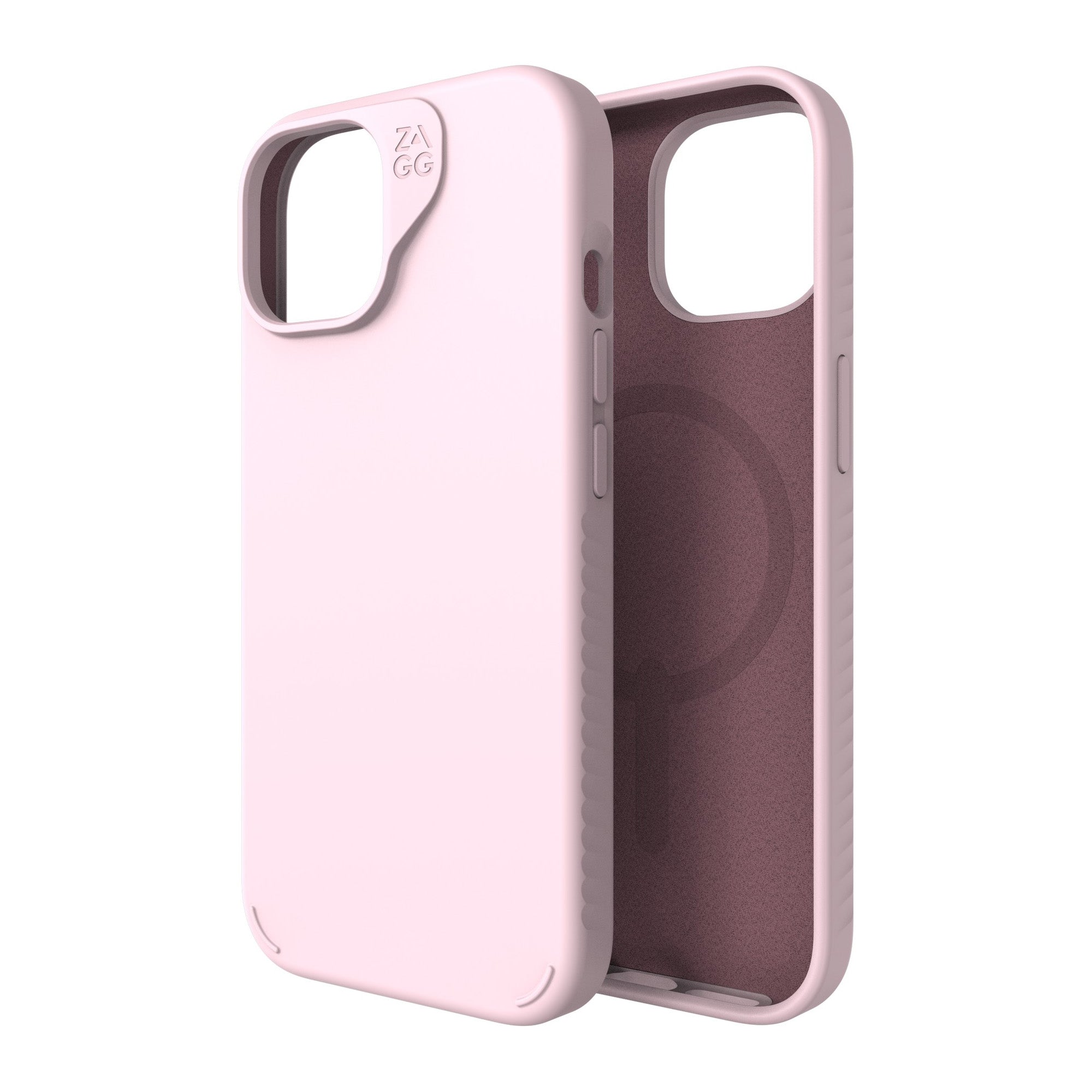 iPhone 15/14/13 ZAGG/GEAR4 Graphene Manhattan Snap Case - Peach - 15-11634