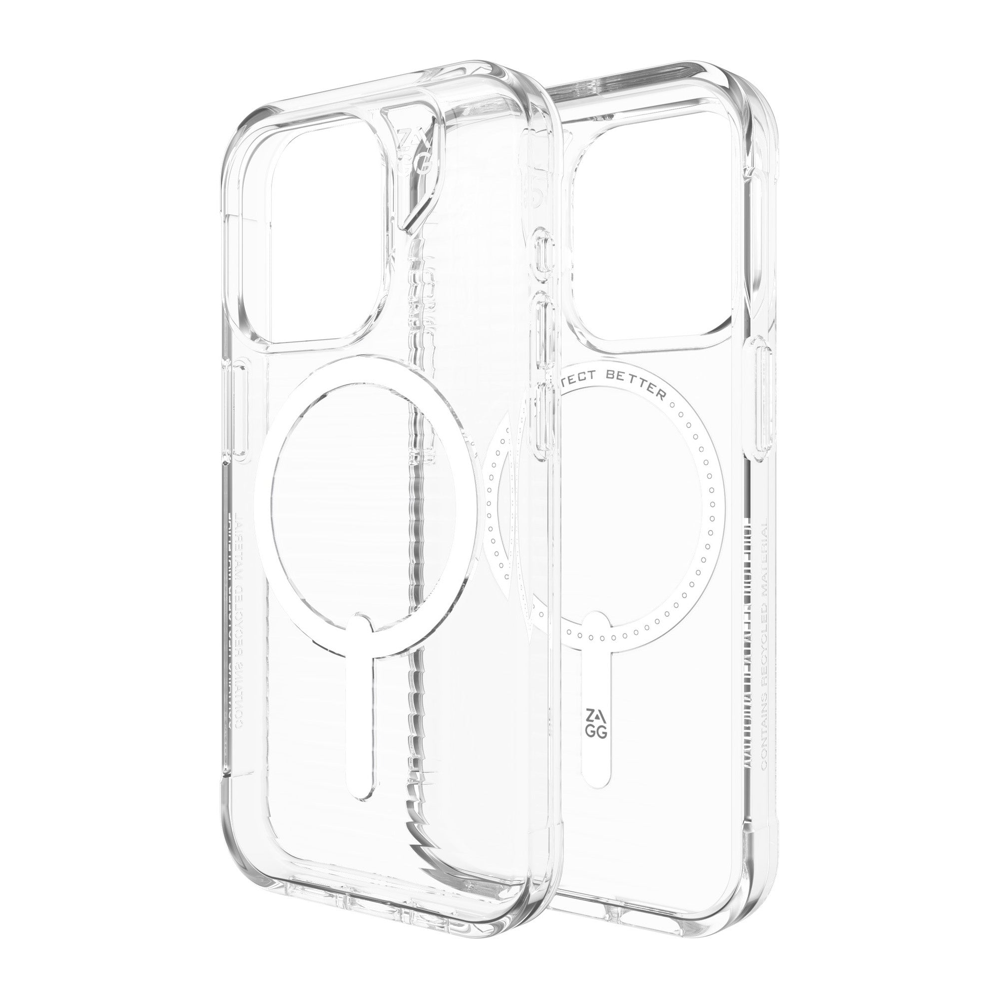 iPhone 15 Pro ZAGG/GEAR4 Graphene Luxe Snap Case - Clear - 15-11646