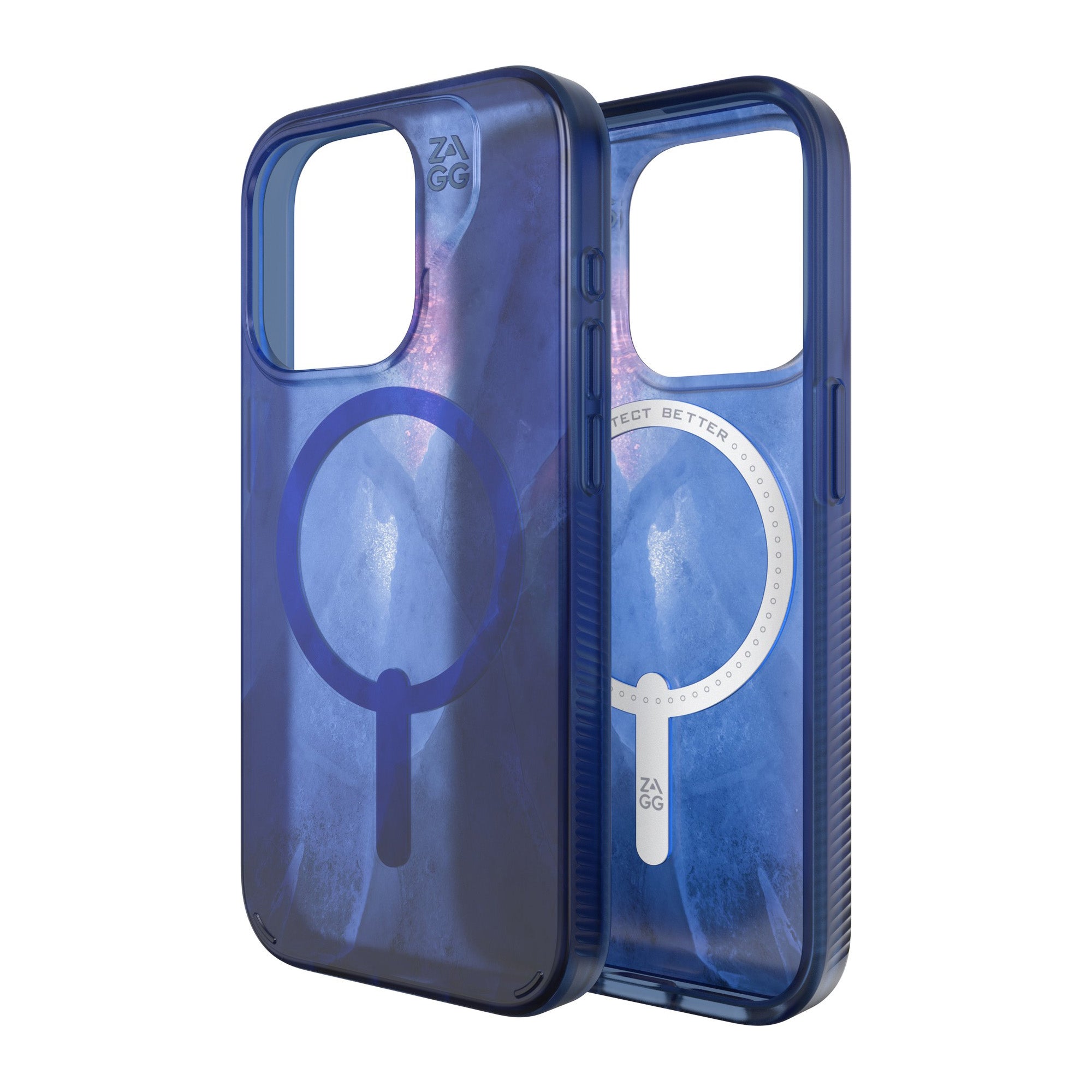 iPhone 15 Pro ZAGG/GEAR4 Graphene Milan Snap Case - Glacier - 15-11656