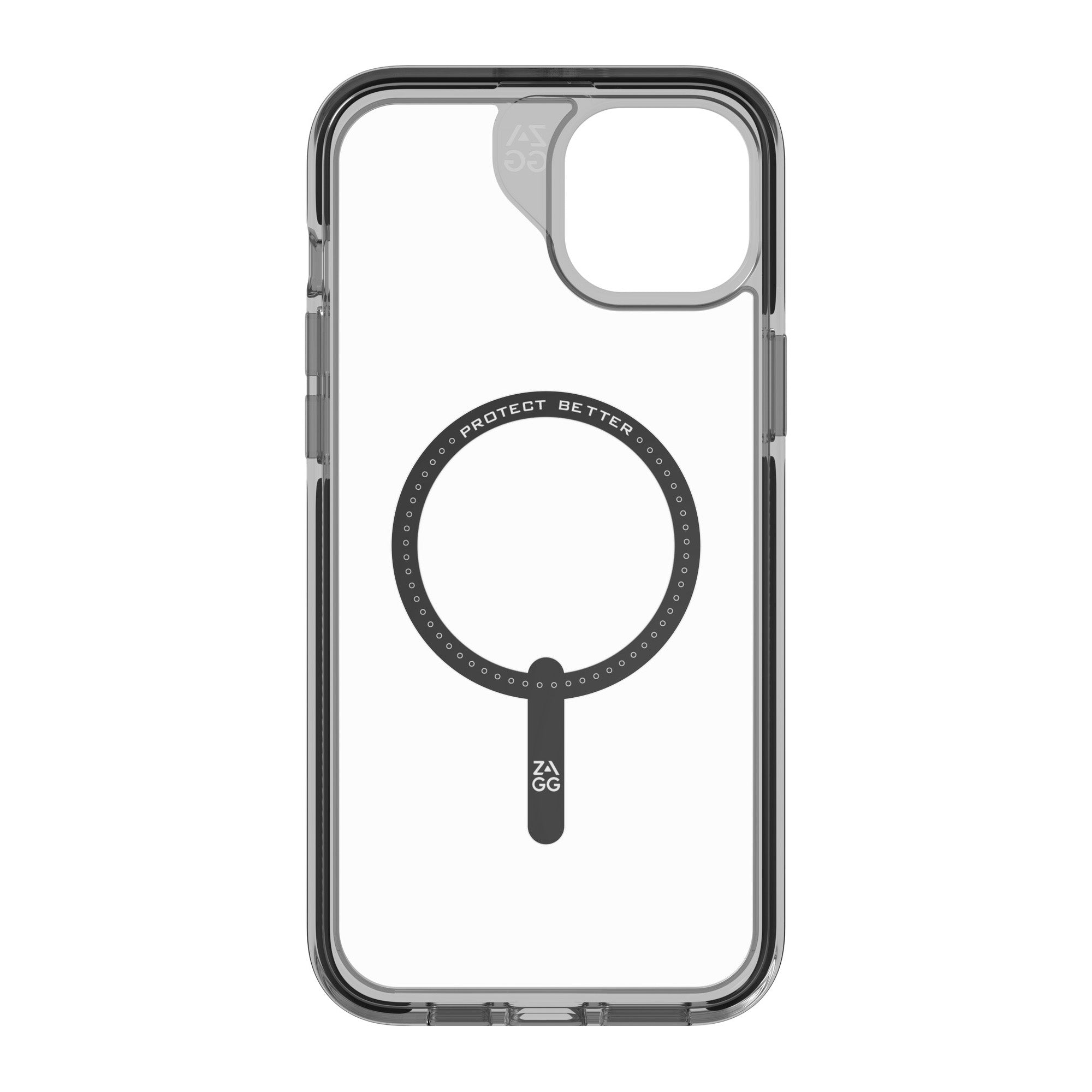 iPhone 15 Plus/14 Plus ZAGG/GEAR4 Graphene Santa Cruz Snap Case - Black - 15-11676