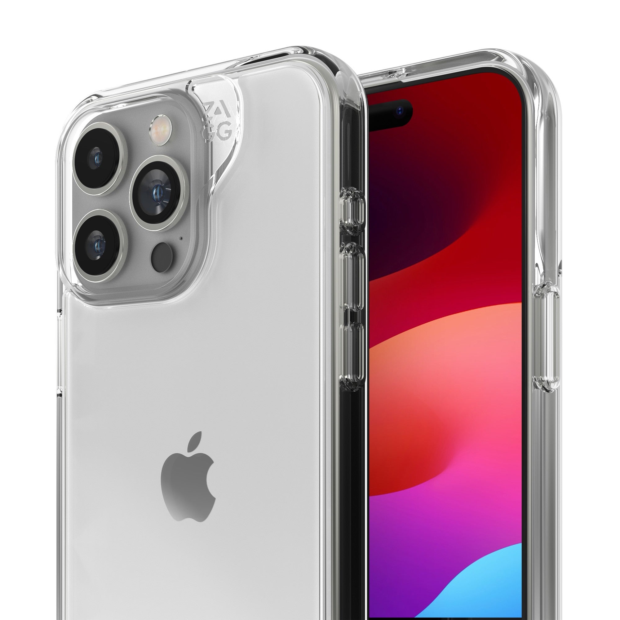 iPhone 15 Pro Max ZAGG/GEAR4 Graphene Crystal Palace Case - Clear - 15-11689