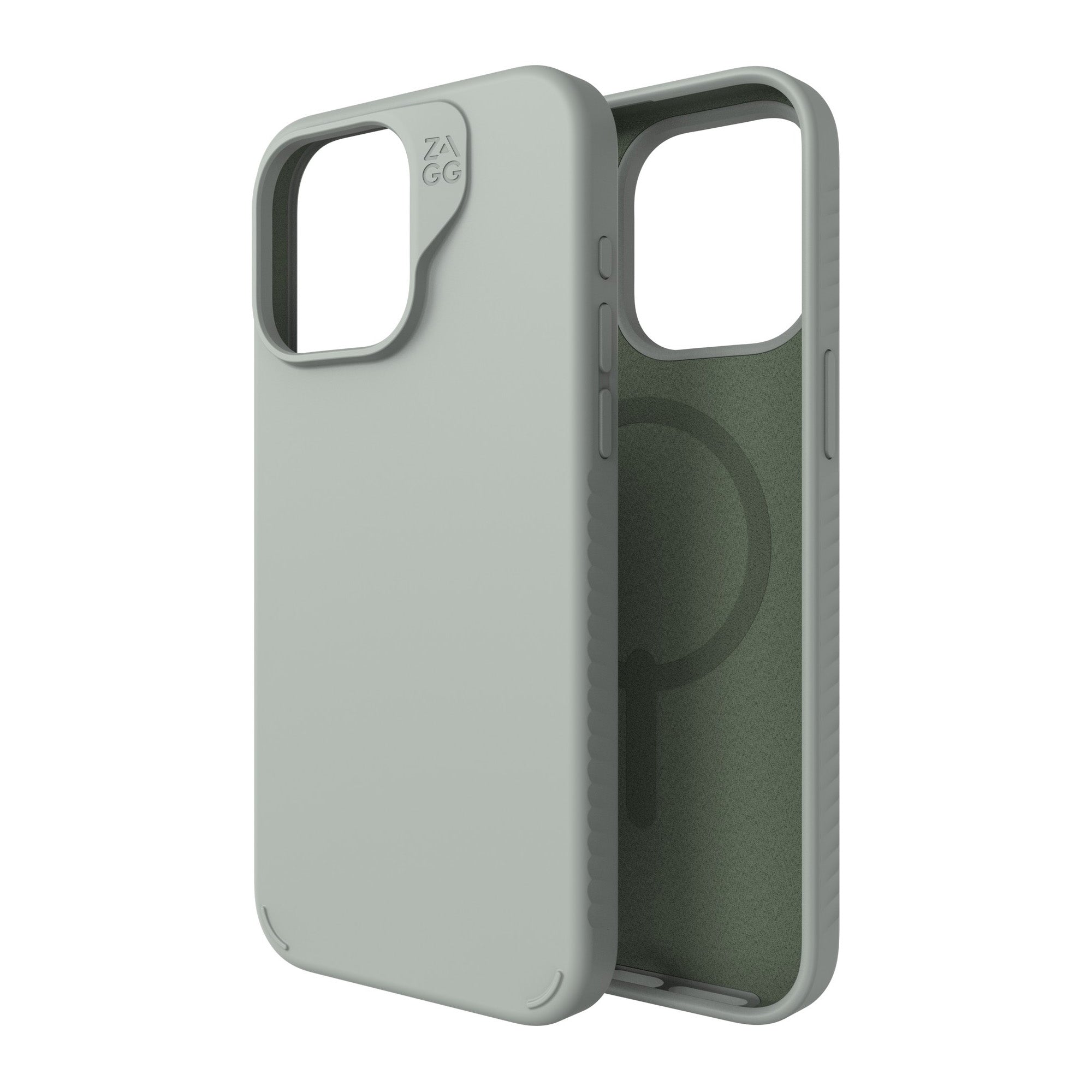 iPhone 15 Pro Max ZAGG/GEAR4 Graphene Manhattan Snap Case - Sage - 15-11701