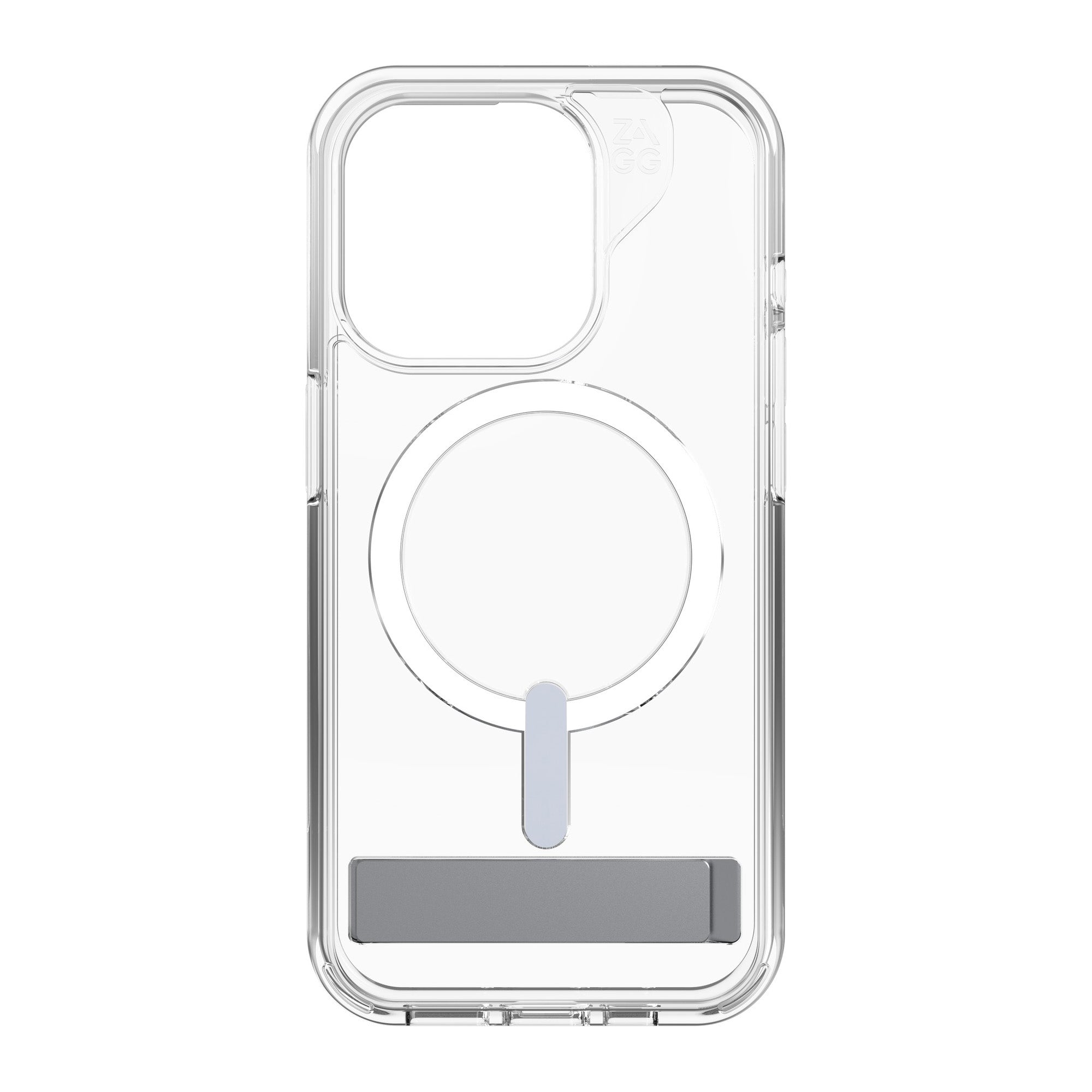 iPhone 15 Pro ZAGG/GEAR4 Graphene Crystal Palace Snap Kickstand Case - Clear - 15-11780