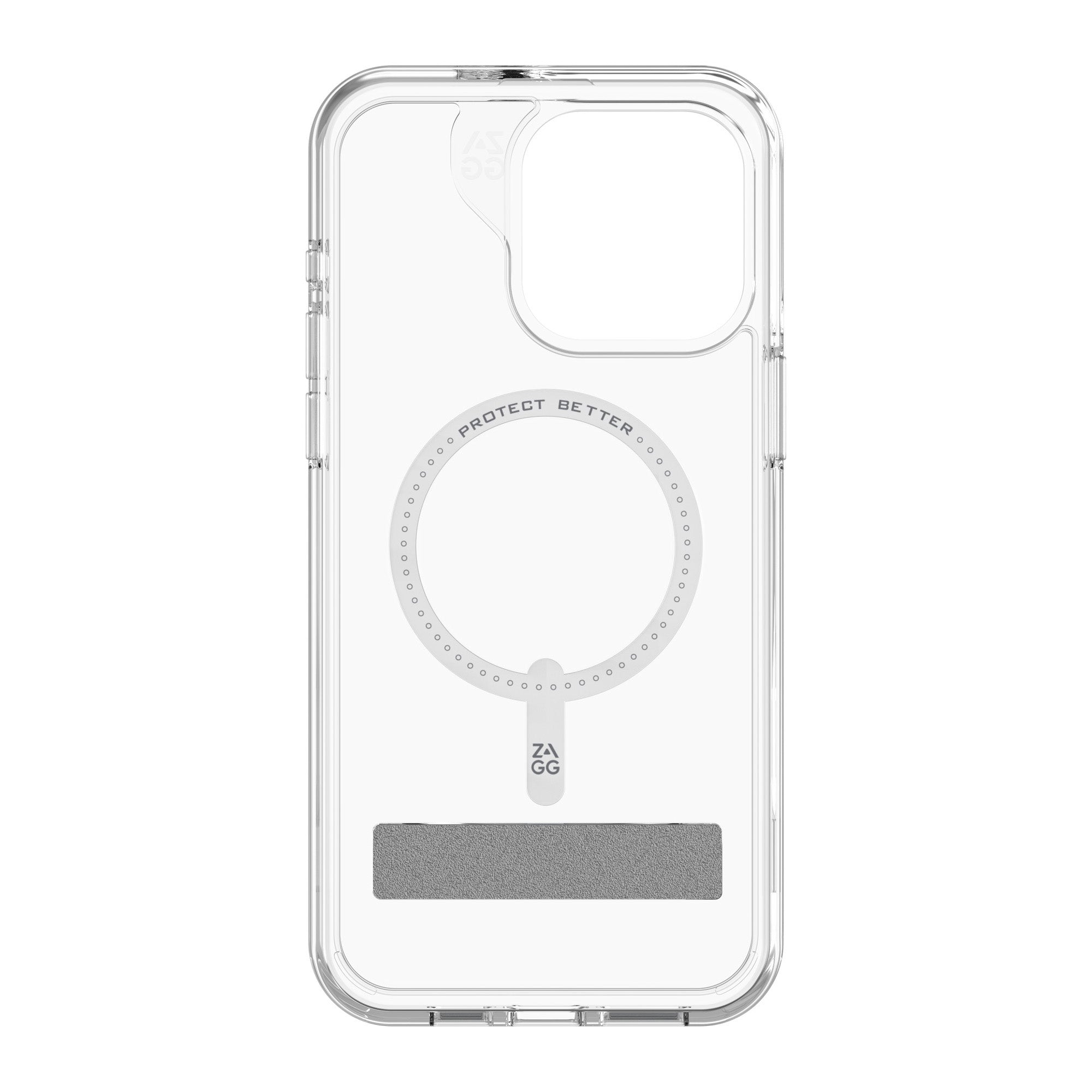 iPhone 15 Pro Max ZAGG (GEAR4) Crystal Palace Snap Kickstand Case - Clear - 15-11781