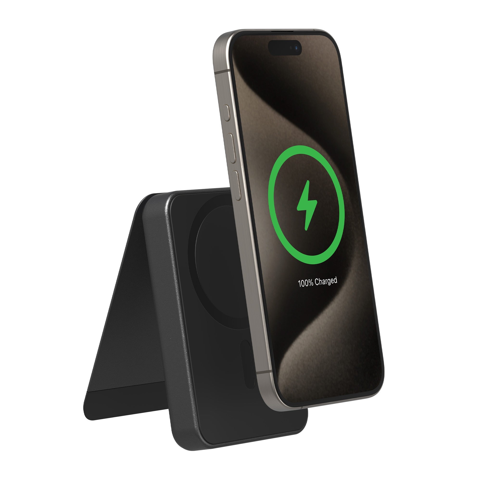 mophie universal battery snap+ 5k powerstation mini stand - black - 15-11914