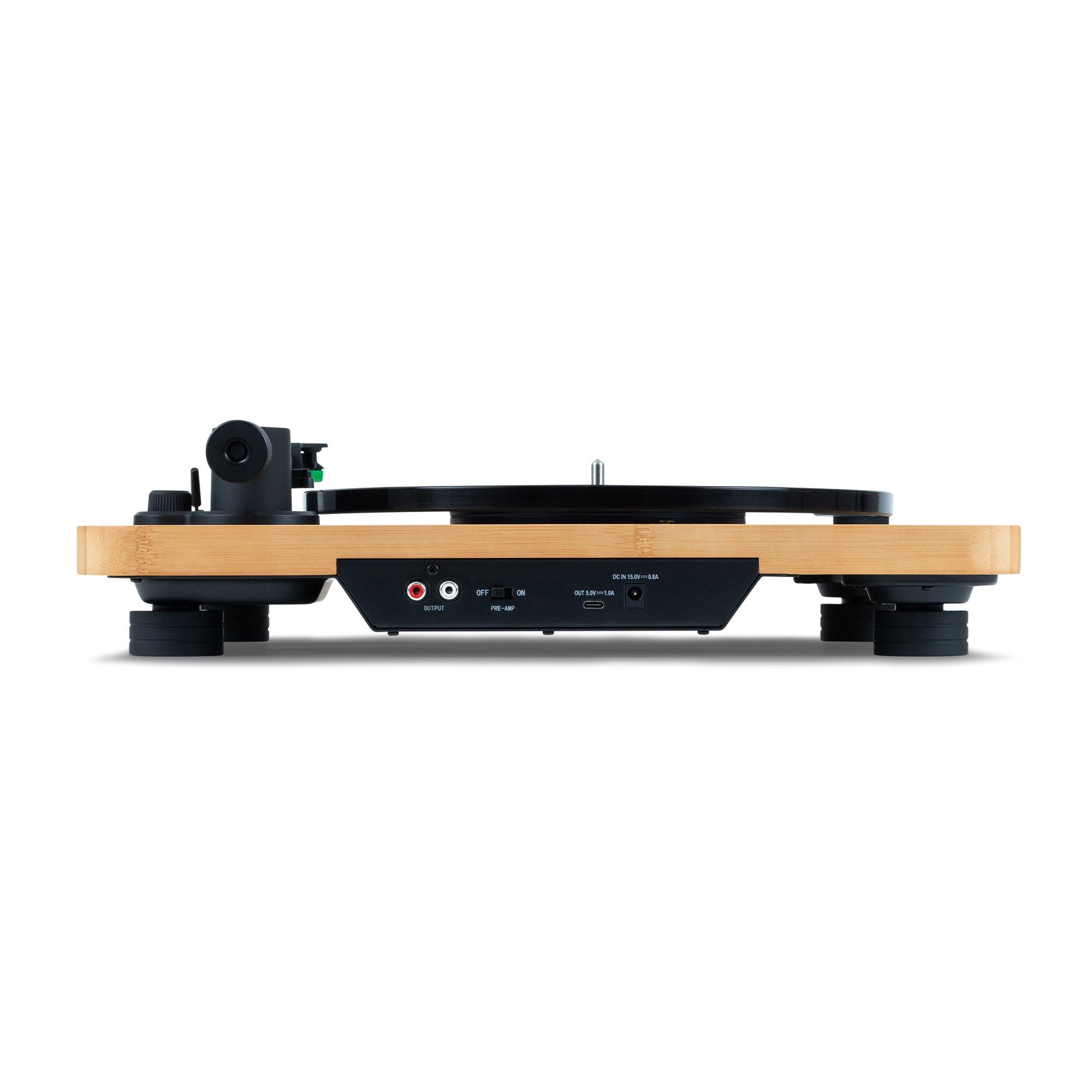 House of Marley Stir It Up Lux Turntable - Light Wood - 15-11956