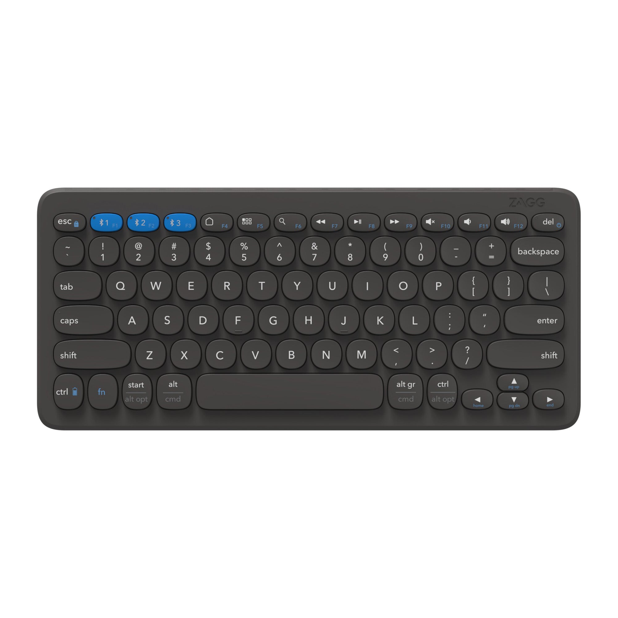 ZAGG Wireless Pro Keyboard 12inch - Black - 15-12079