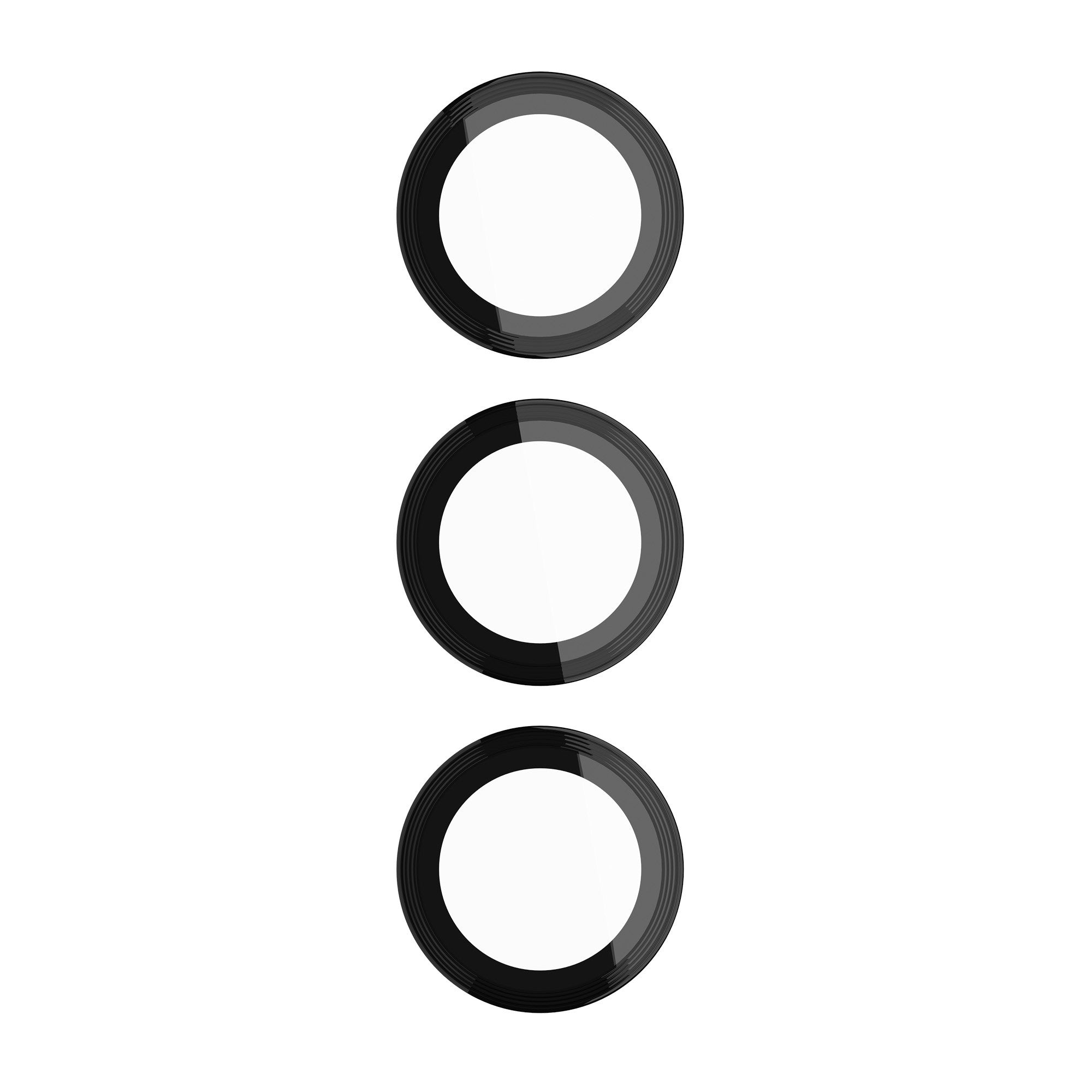 Samsung Galaxy S23 FE 5G Case-Mate Aluminum Ring Glass Lens Protector - Black - 15-12111