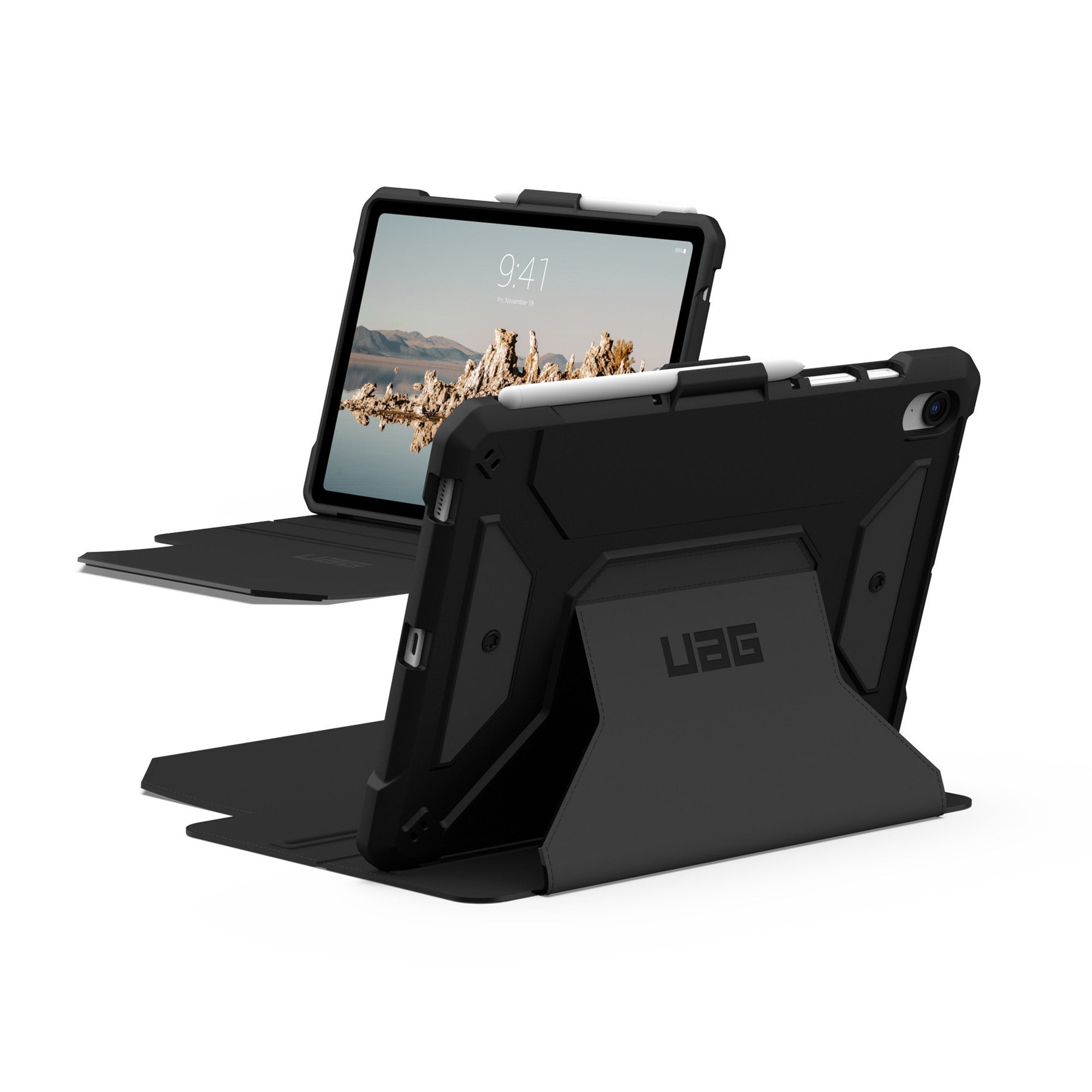 Samsung Galaxy Tab S9 FE UAG Metropolis SE Case - Black - 15-12130
