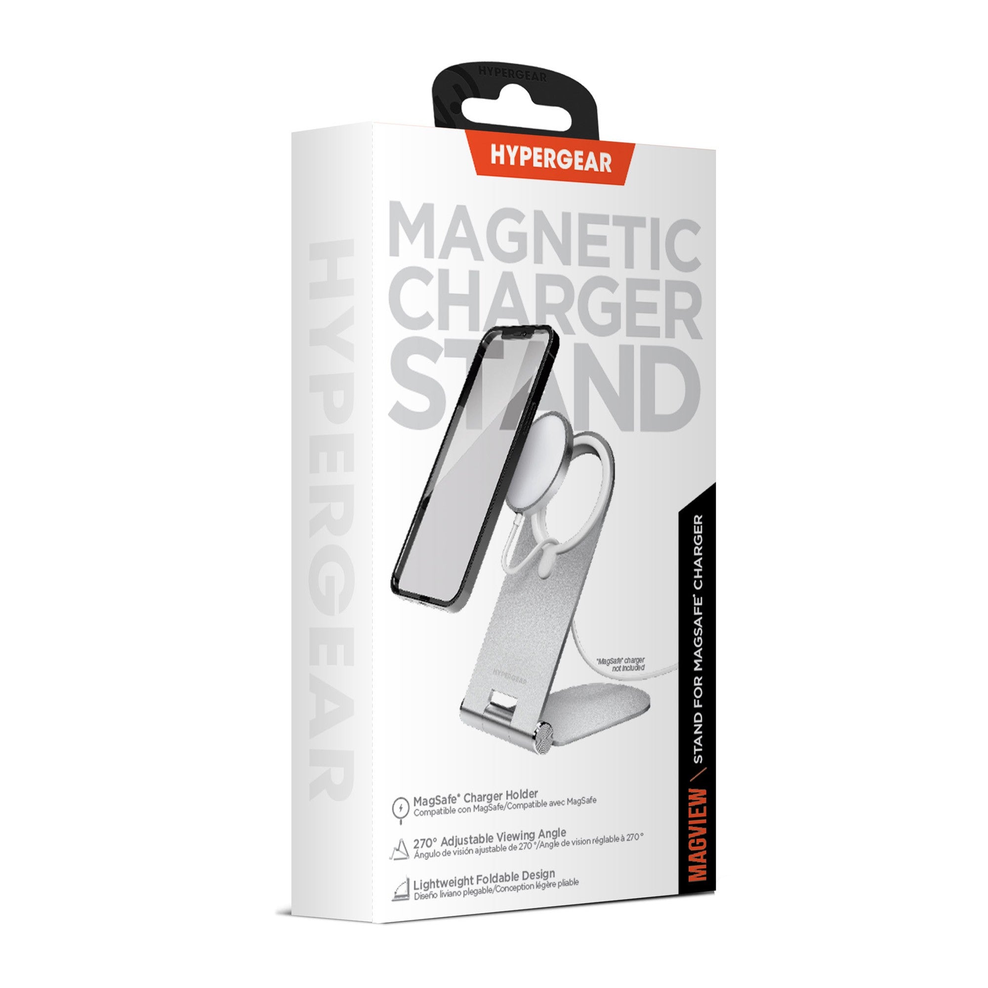 HyperGear Aluminum MagView Stand for MagSafe Charger - 15-12159