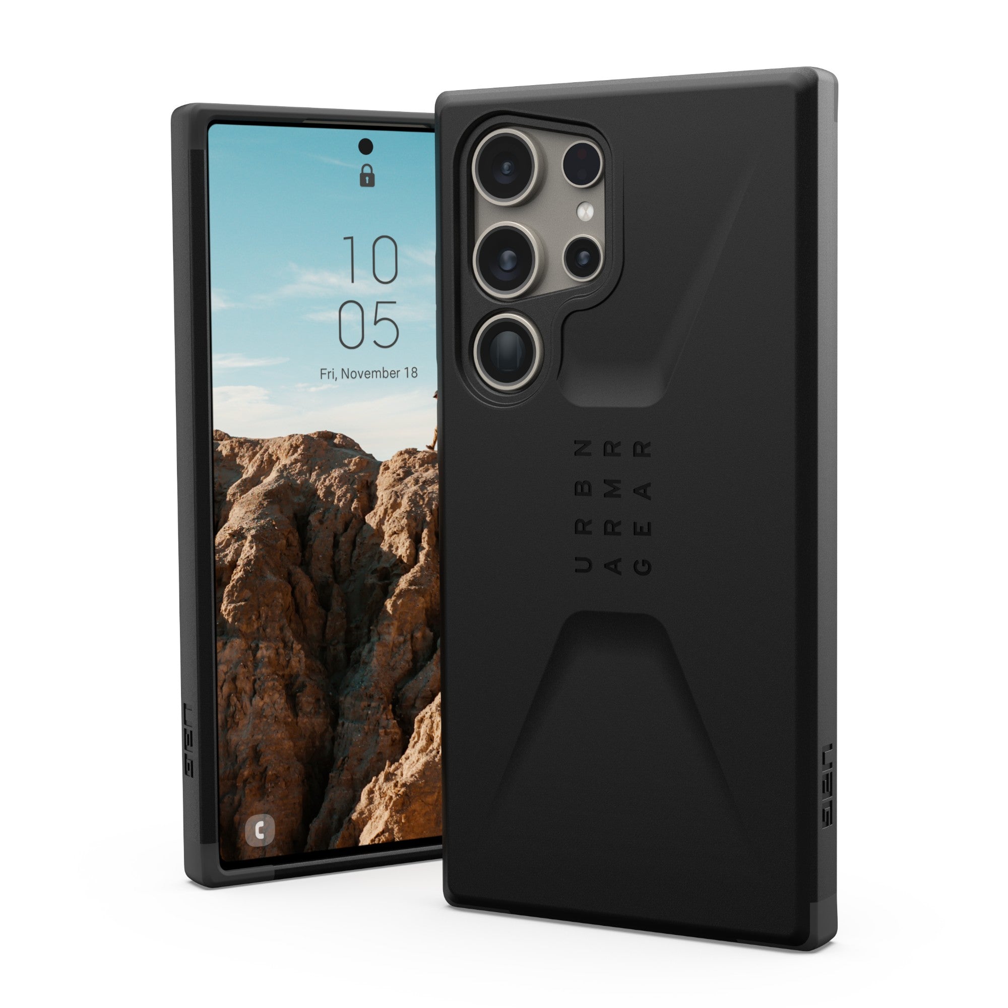 Samsung Galaxy S24 Ultra 5G UAG Civilian Case - Black - 15-12318