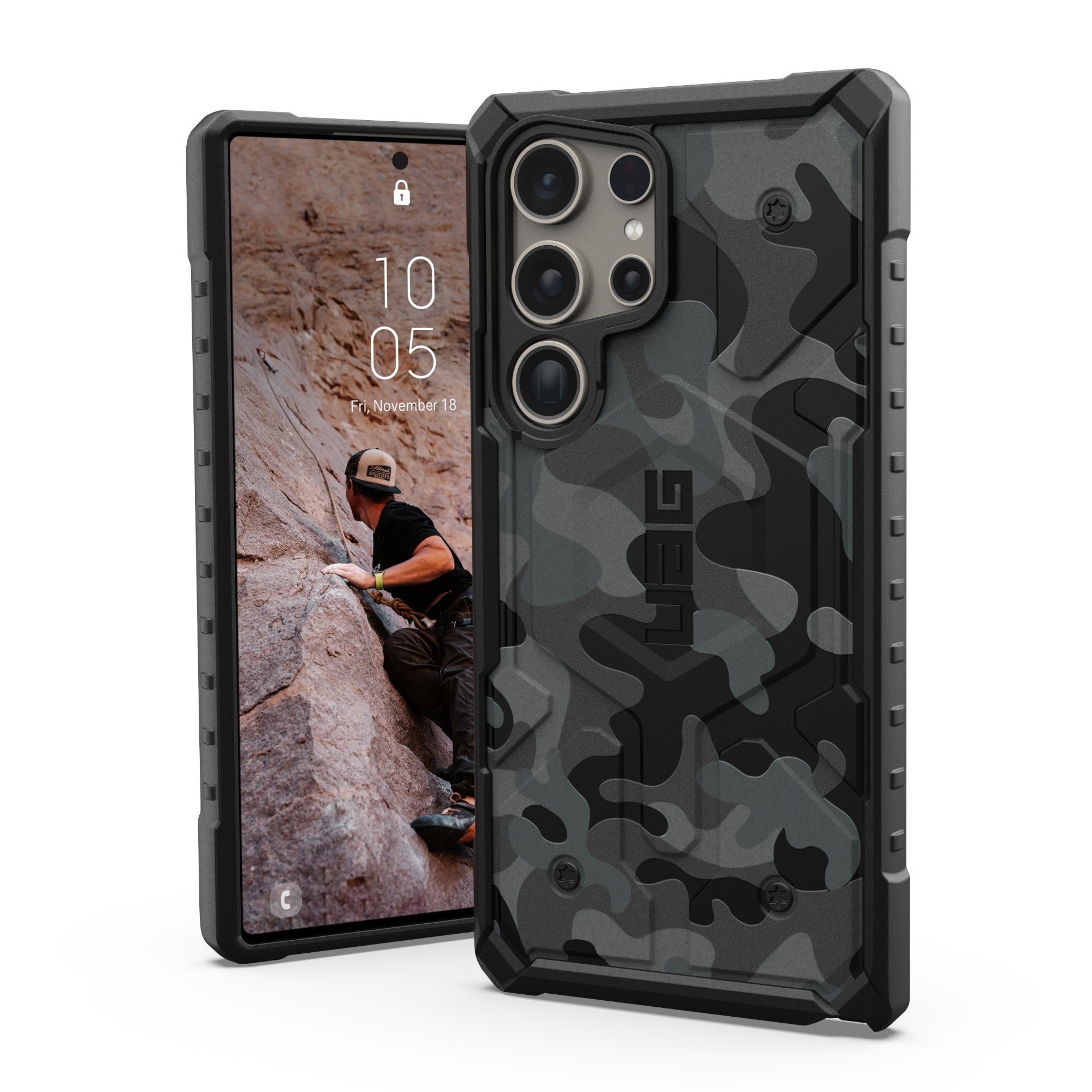 Samsung Galaxy S24 Ultra 5G UAG Pathfinder SE Pro MagSafe Case - Midnight Camo - 15-12320