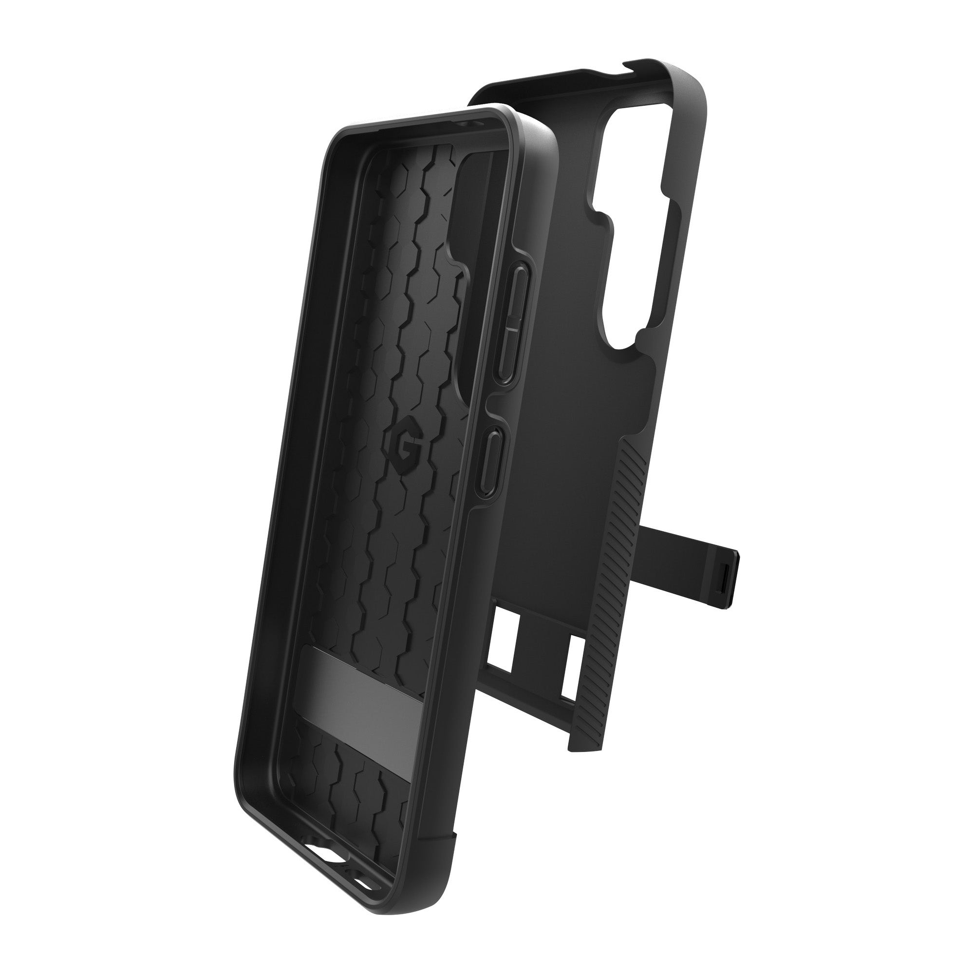 Samsung Galaxy S24 5G ZAGG Graphene Denali Kickstand Case - Black - 15-12374
