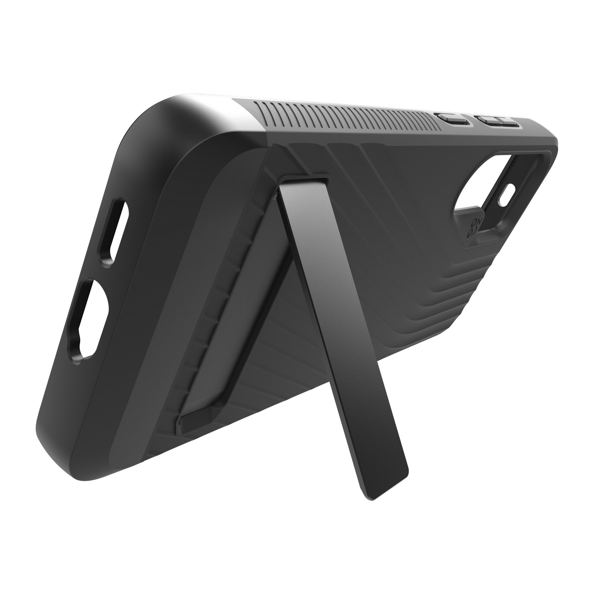 Samsung Galaxy S24 5G ZAGG Graphene Denali Kickstand Case - Black - 15-12374