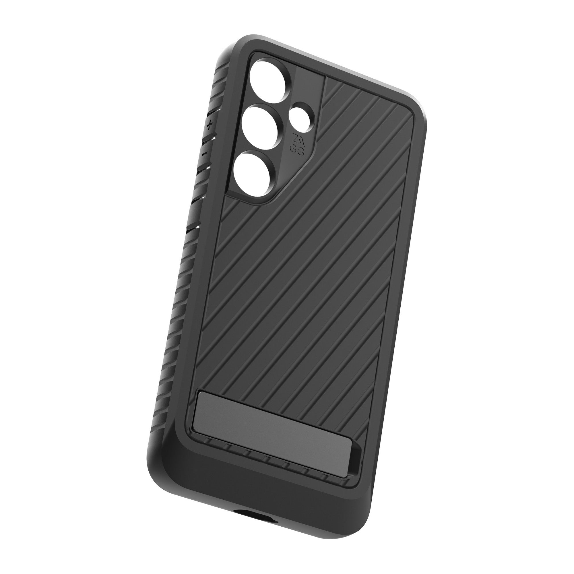 Samsung Galaxy S24 5G ZAGG Graphene Everest Kickstand Case - Black - 15-12375