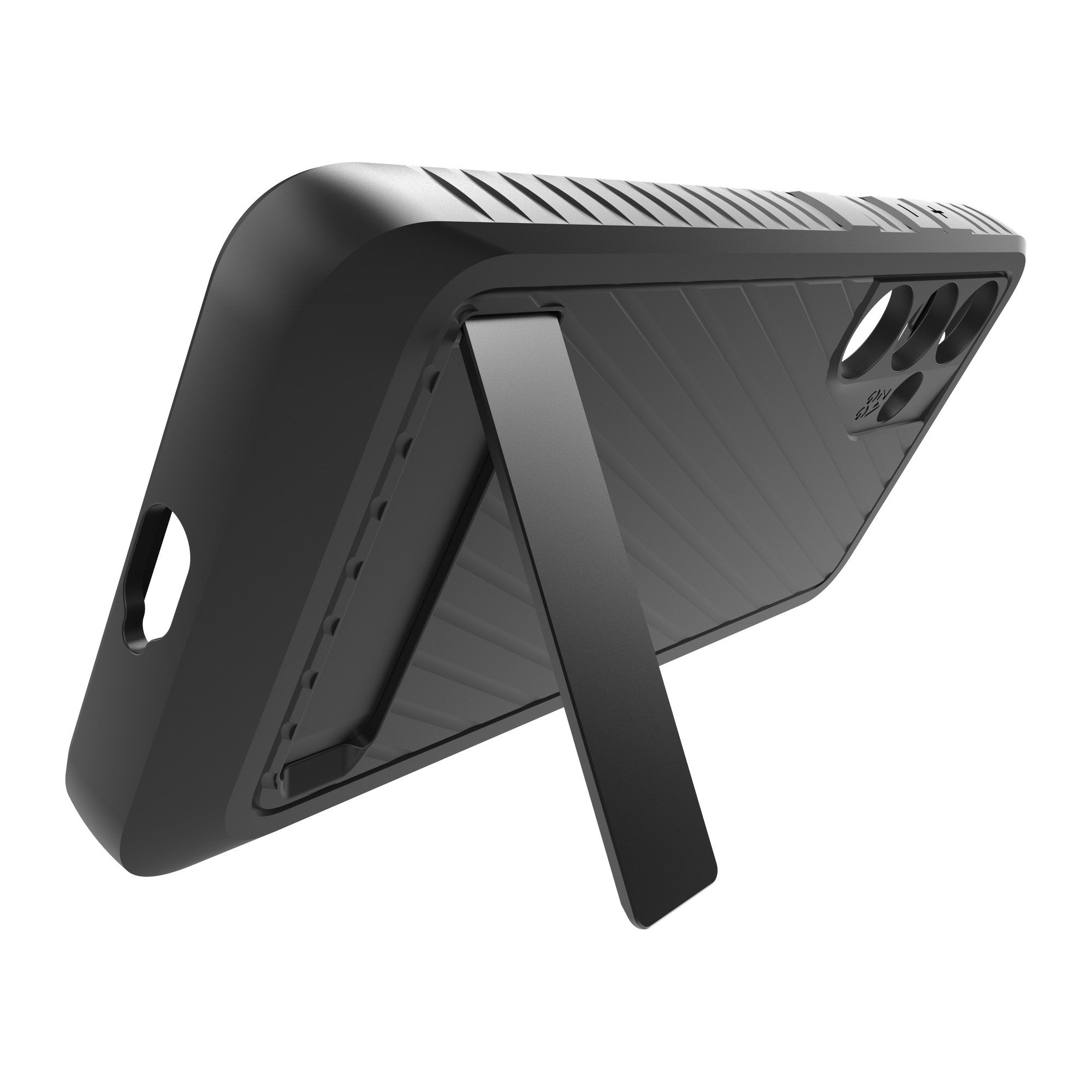 Samsung Galaxy S24 5G ZAGG Graphene Everest Kickstand Case - Black - 15-12375