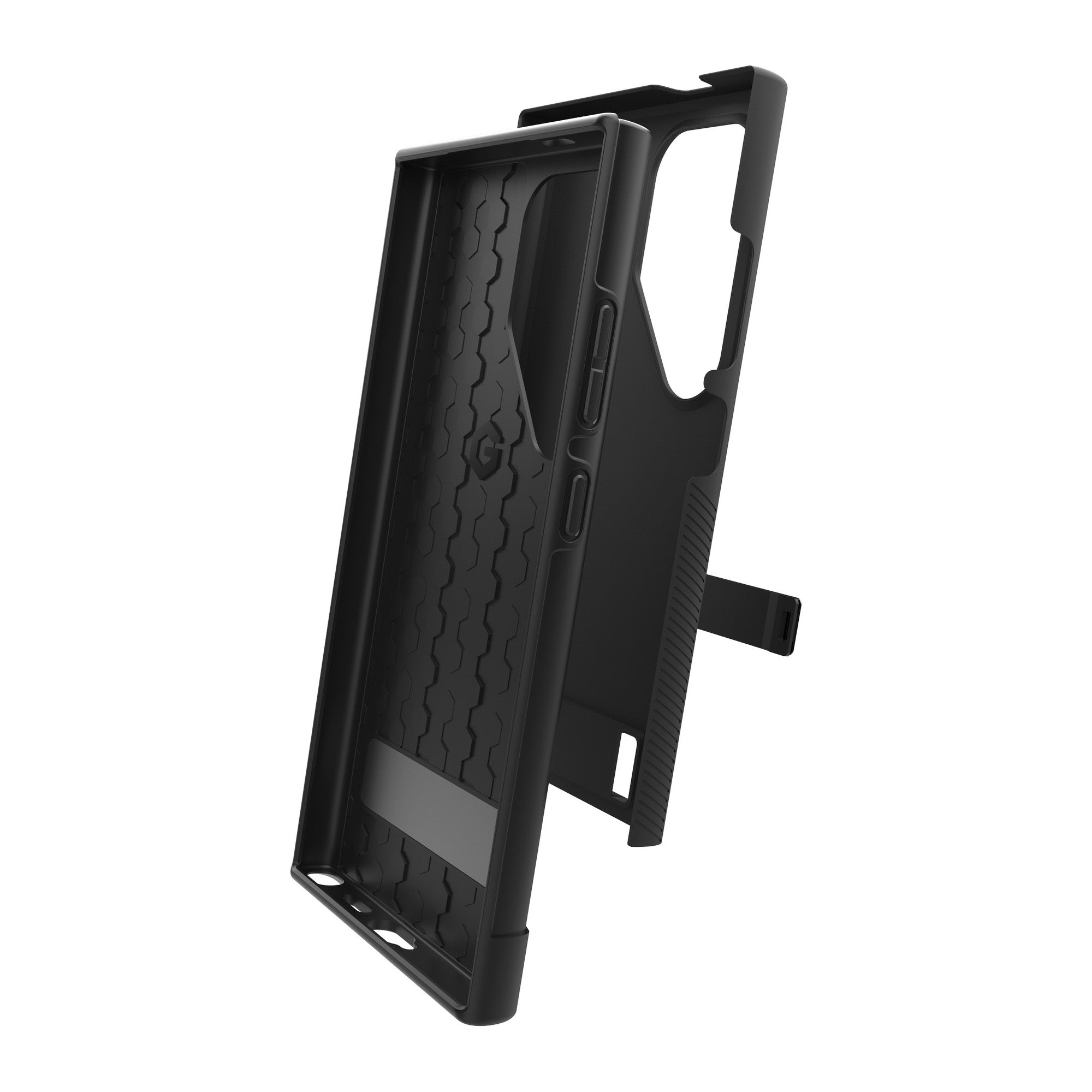 Samsung Galaxy S24 Ultra 5G ZAGG Graphene Denali Kickstand Case - Black - 15-12392