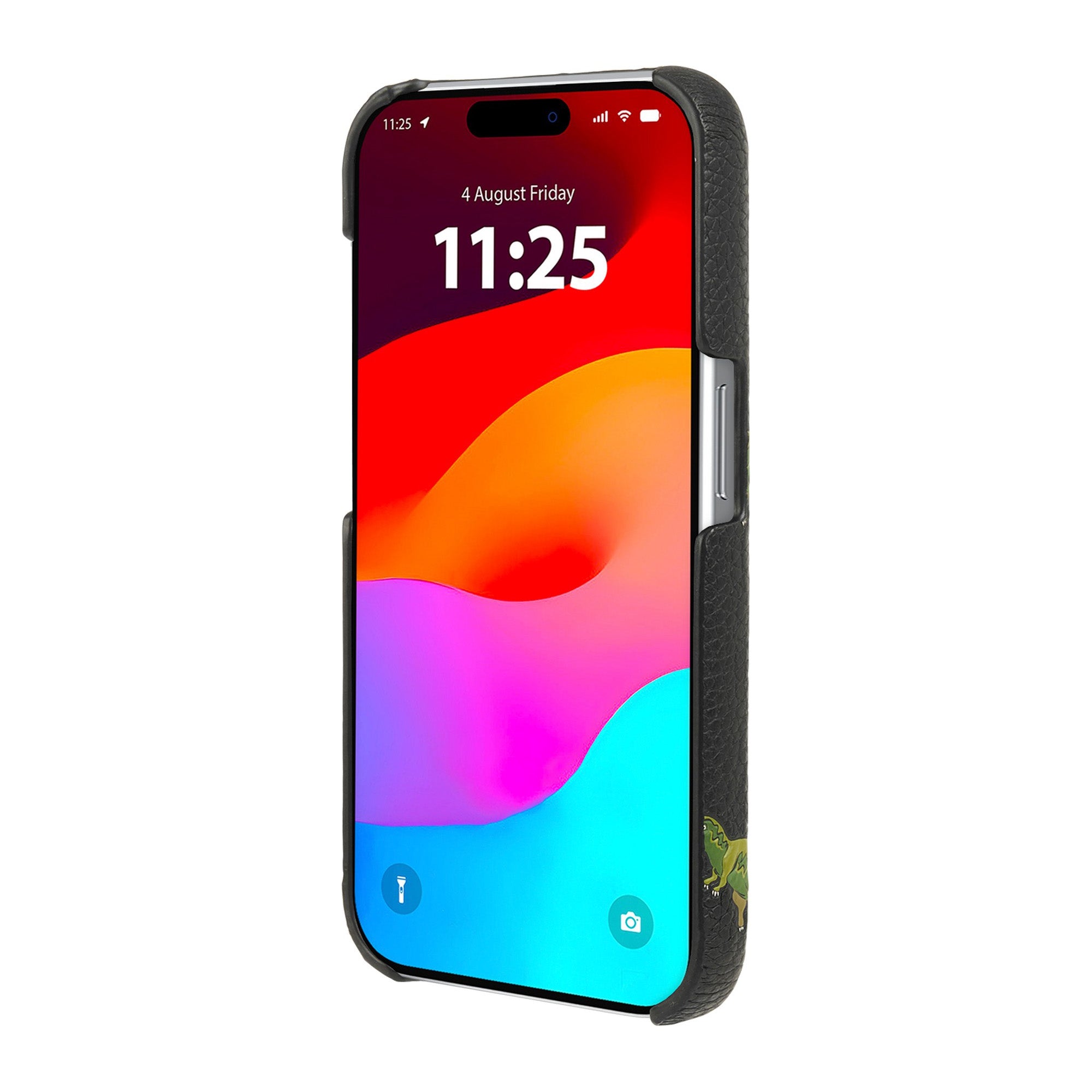 iPhone 15 Pro Coach Leather Slim Wrap Case - Repeat Rexy - 15-12449