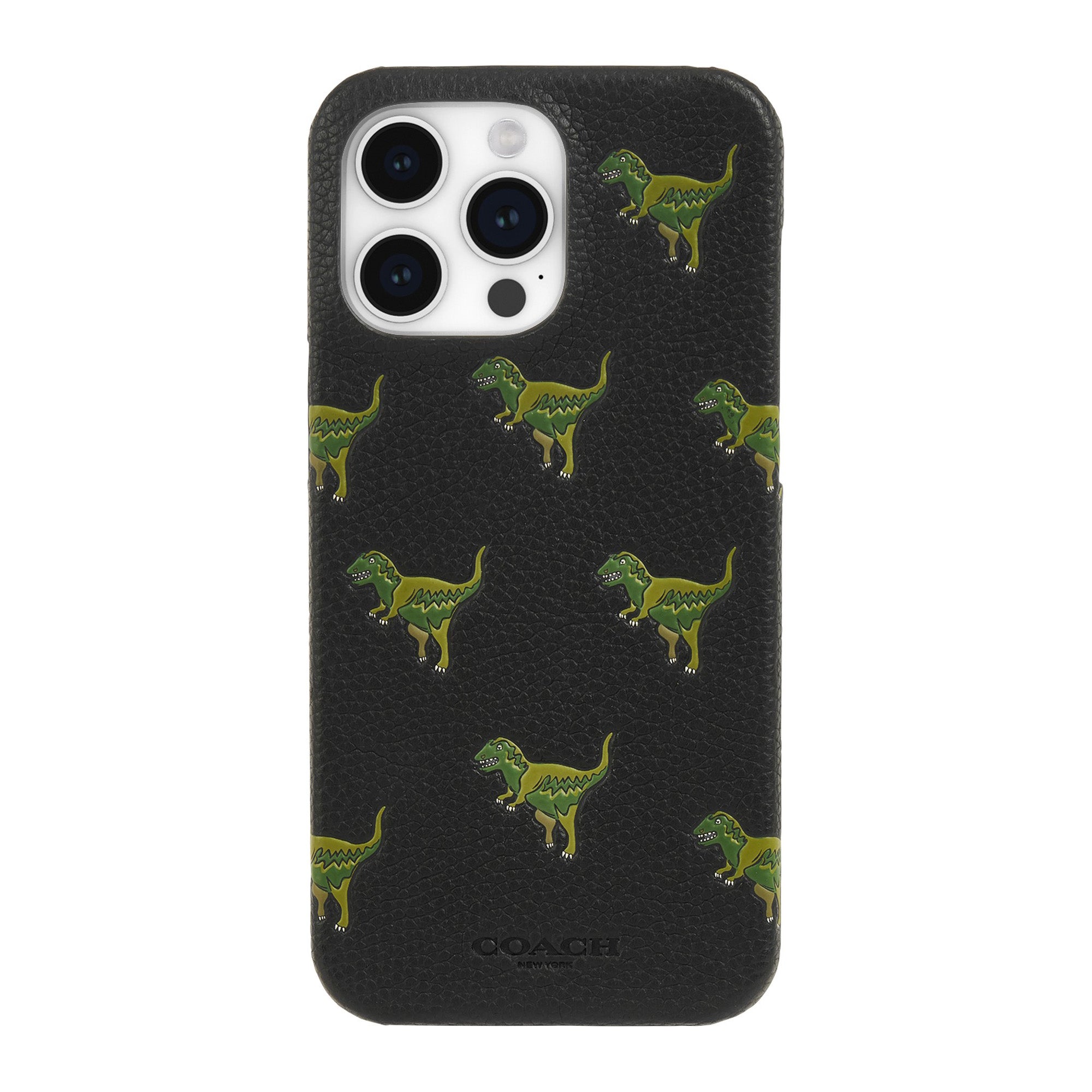 iPhone 15 Pro Max Coach Leather Slim Wrap - Repeat Rexy - 15-12462