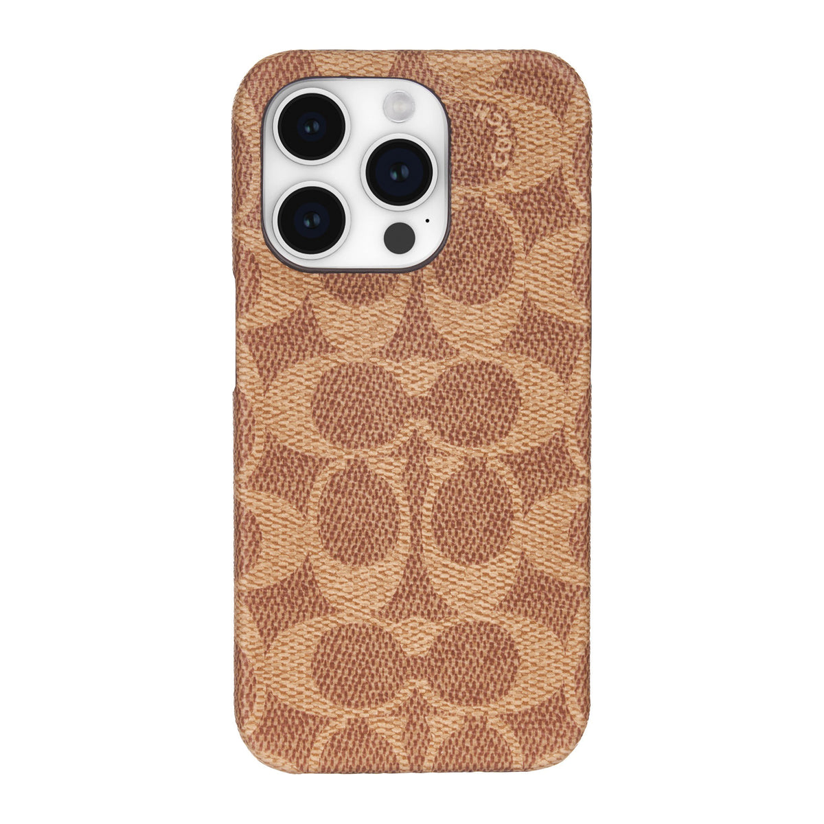 iPhone 15 Pro Max Coach Slim Wrap Signature C Case - Tan - 15-12467