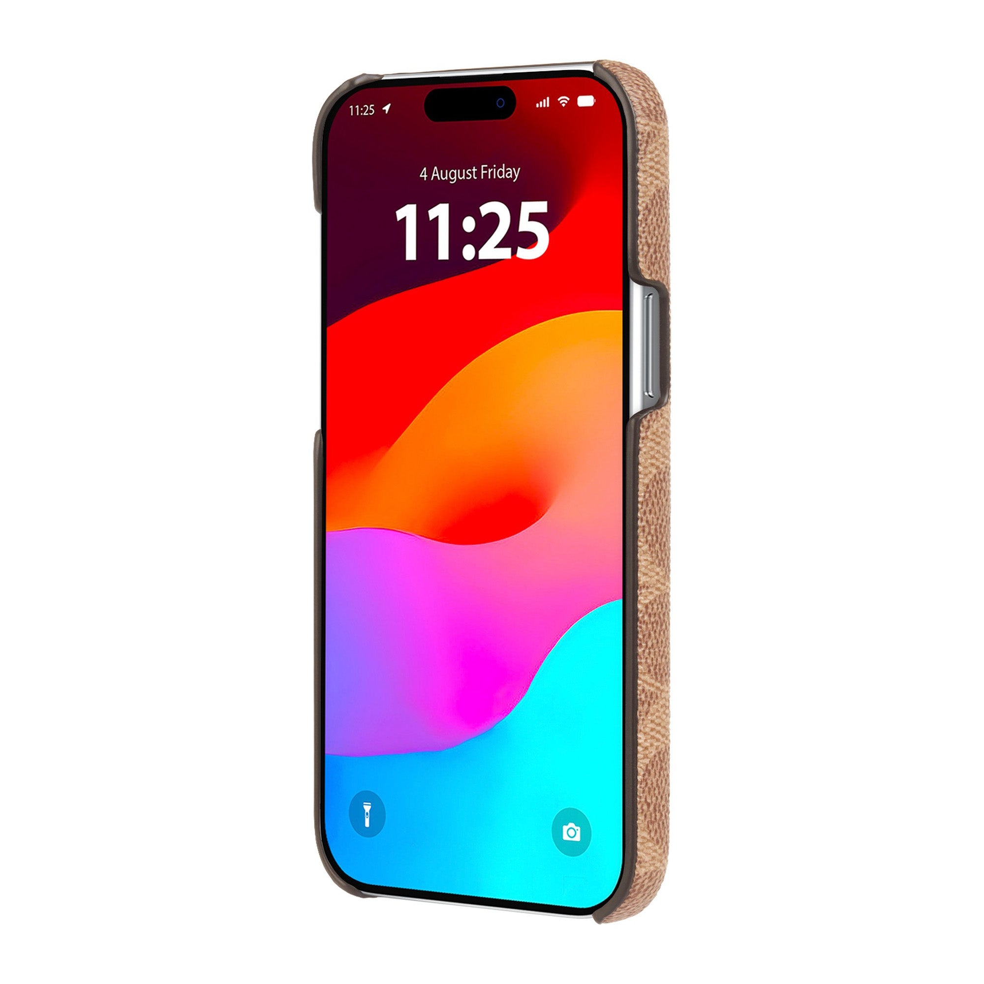 iPhone 15 Pro Max Coach Slim Wrap Signature C Case - Tan - 15-12467