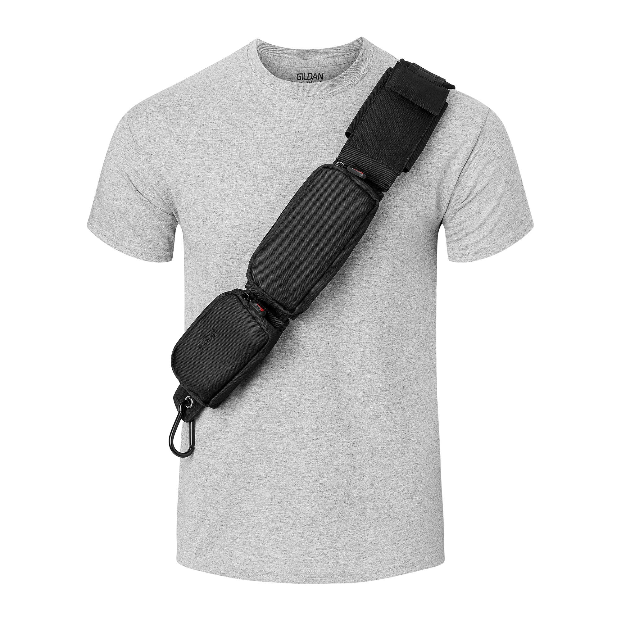 Totinit Passport Pro - RPET w/RFID pocket + Carabiner - Black - 15-12579