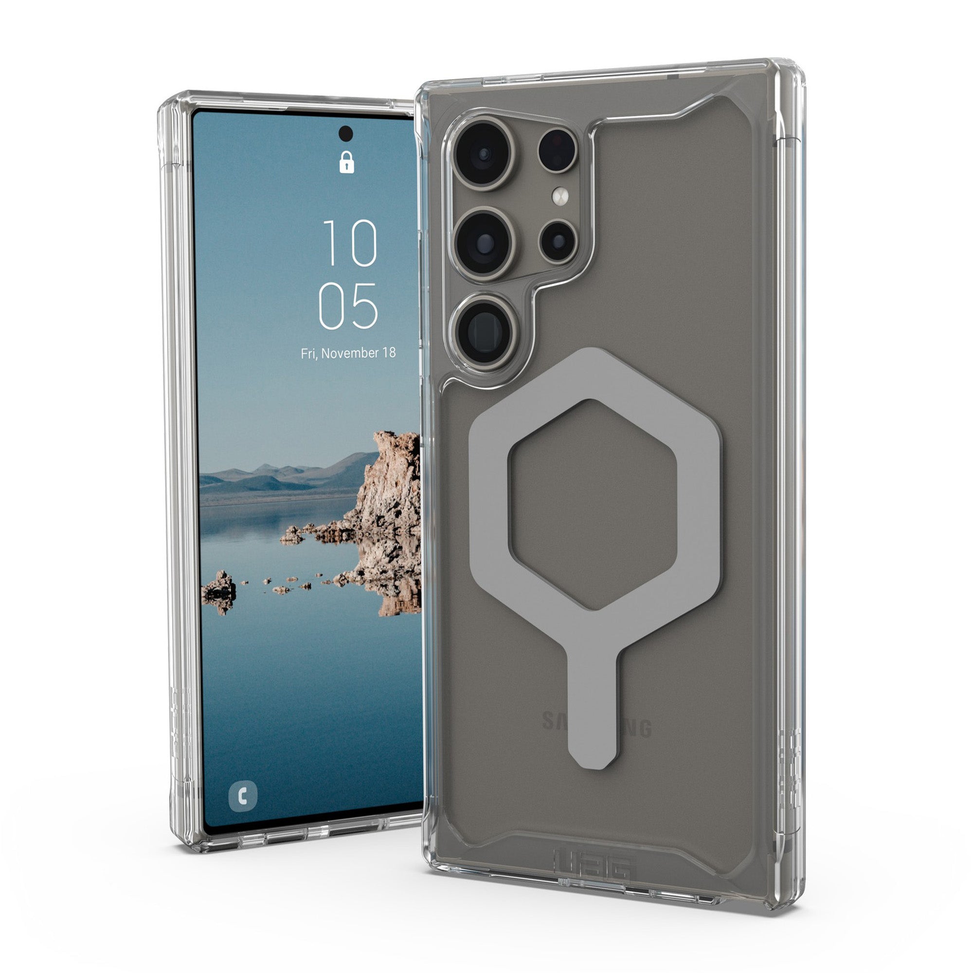 Samsung Galaxy S24 Ultra 5G UAG Plyo Pro MagSafe Case - Ice - 15-12614