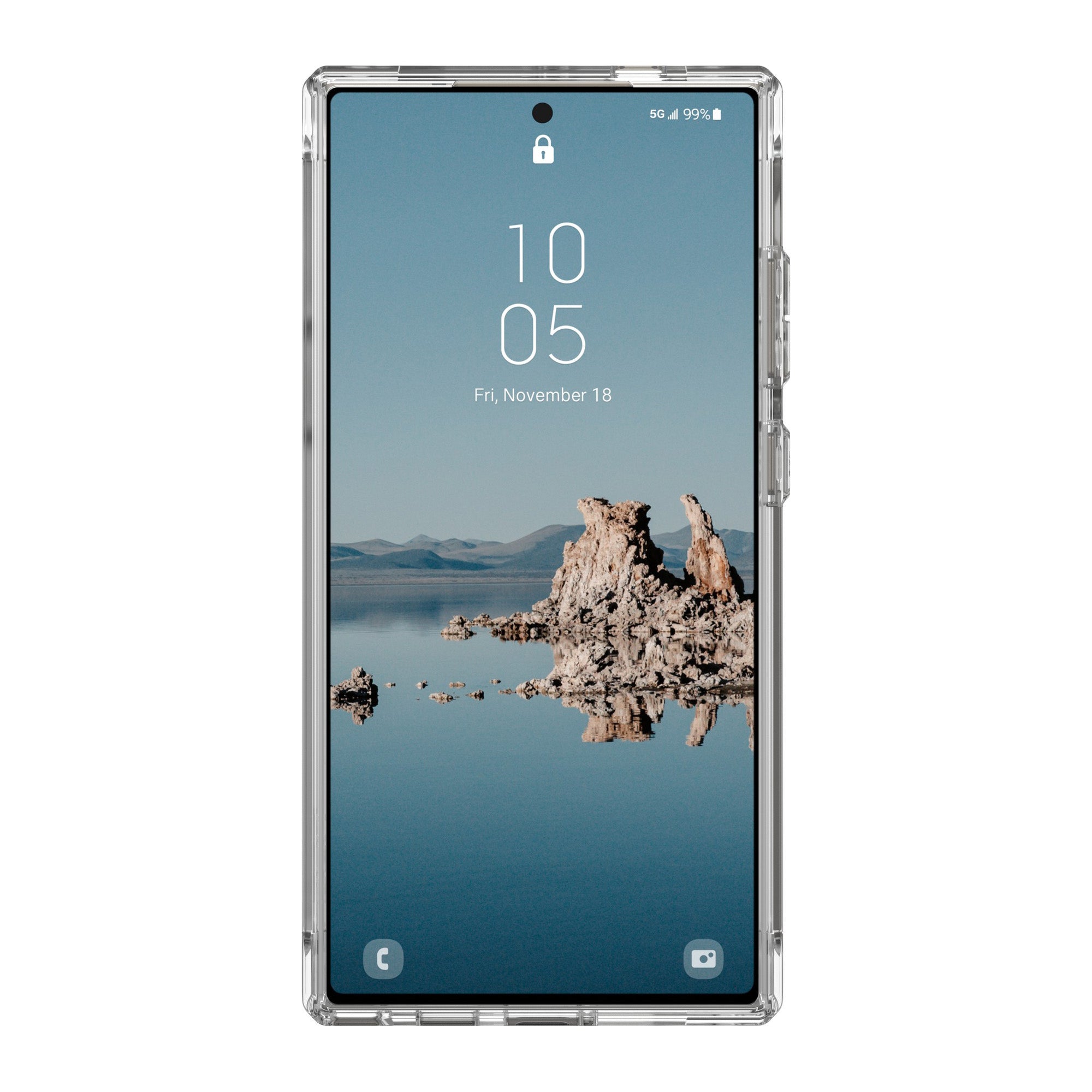 Samsung Galaxy S24 Ultra 5G UAG Plyo Pro MagSafe Case - Ice - 15-12614