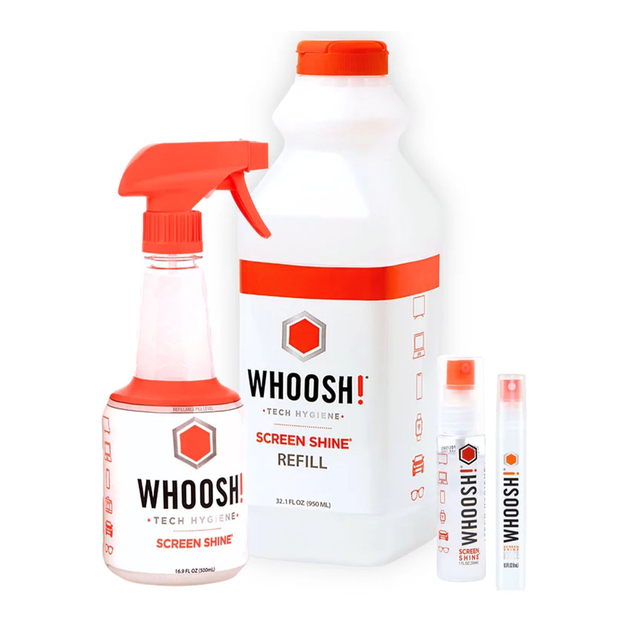 WHOOSH Screen Shine Refill - 950ml - 15-12664