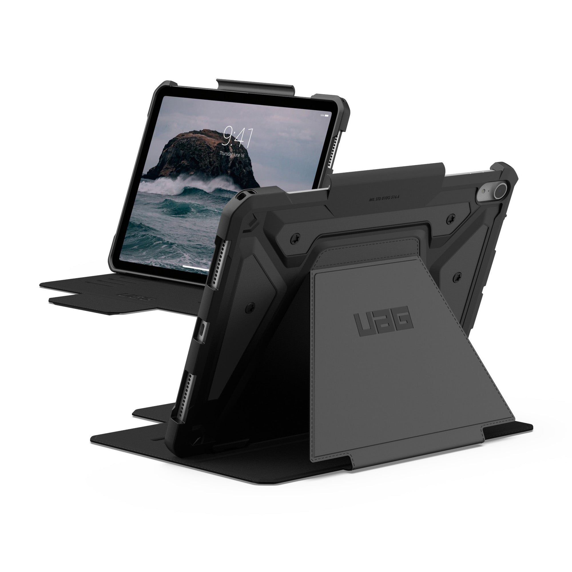 iPad Air 11-in M4/M3/M2 UAG Metropolis SE - Black - 15-12666