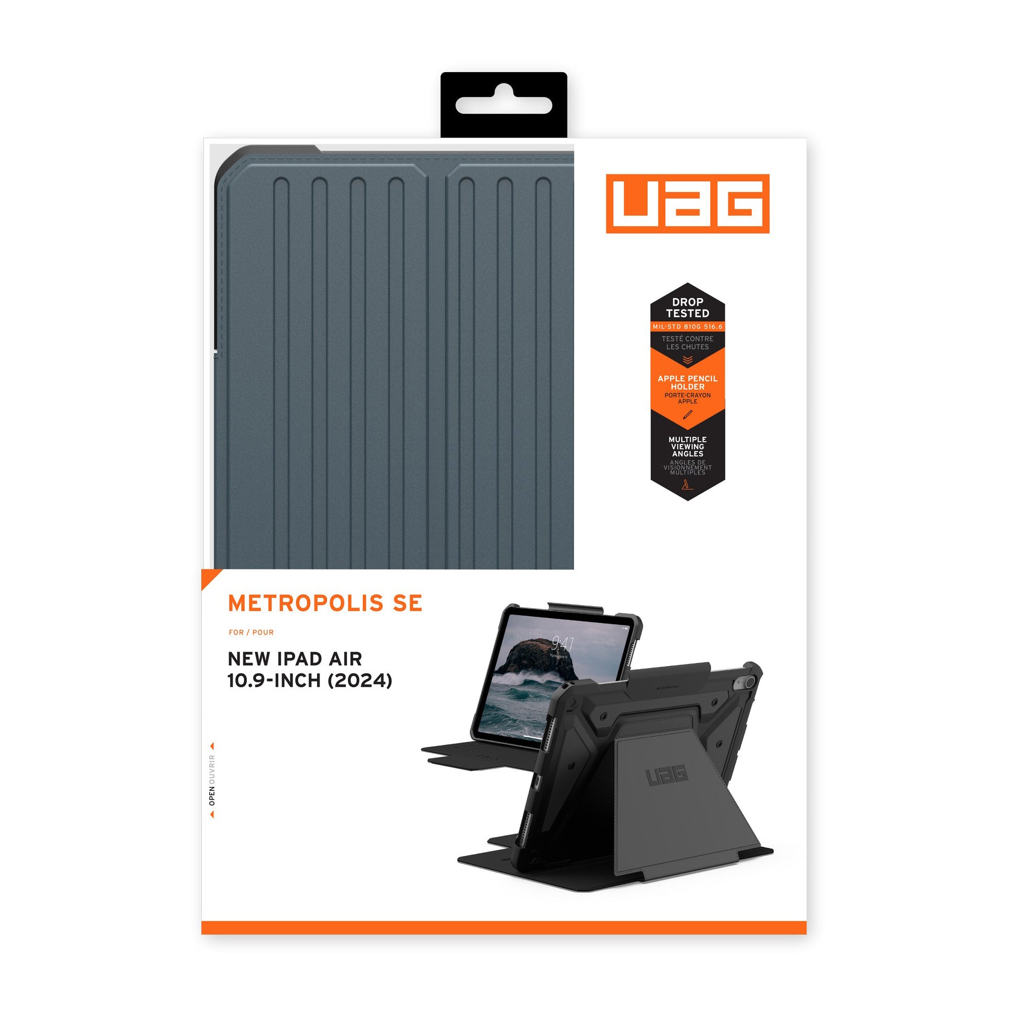 iPad Air 11-in M4/M3/M2 UAG Metropolis SE - Blue - 15-12667