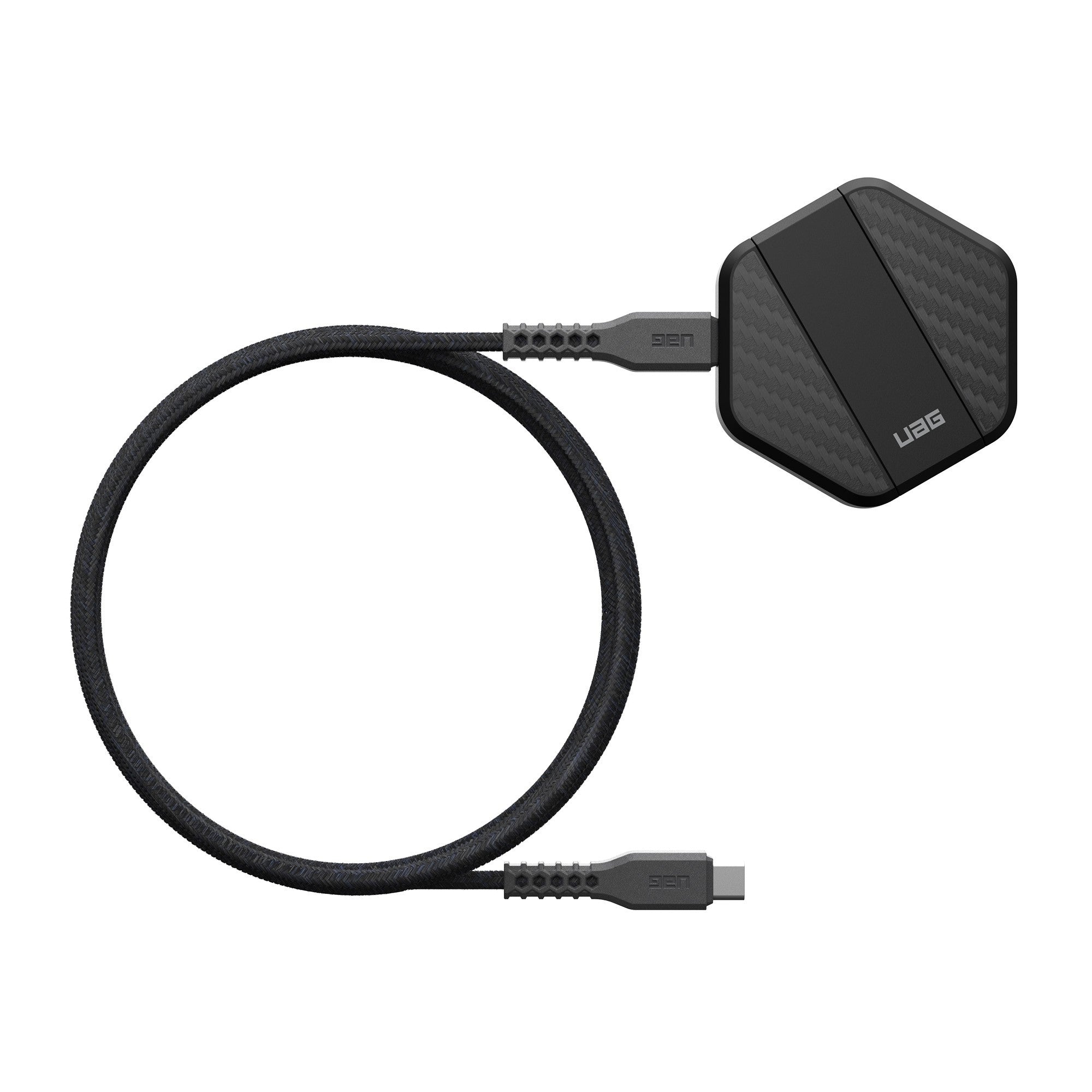 UAG 15W MagSafe Wireless Charging Pad w/Kickstand - Black - 15-12680