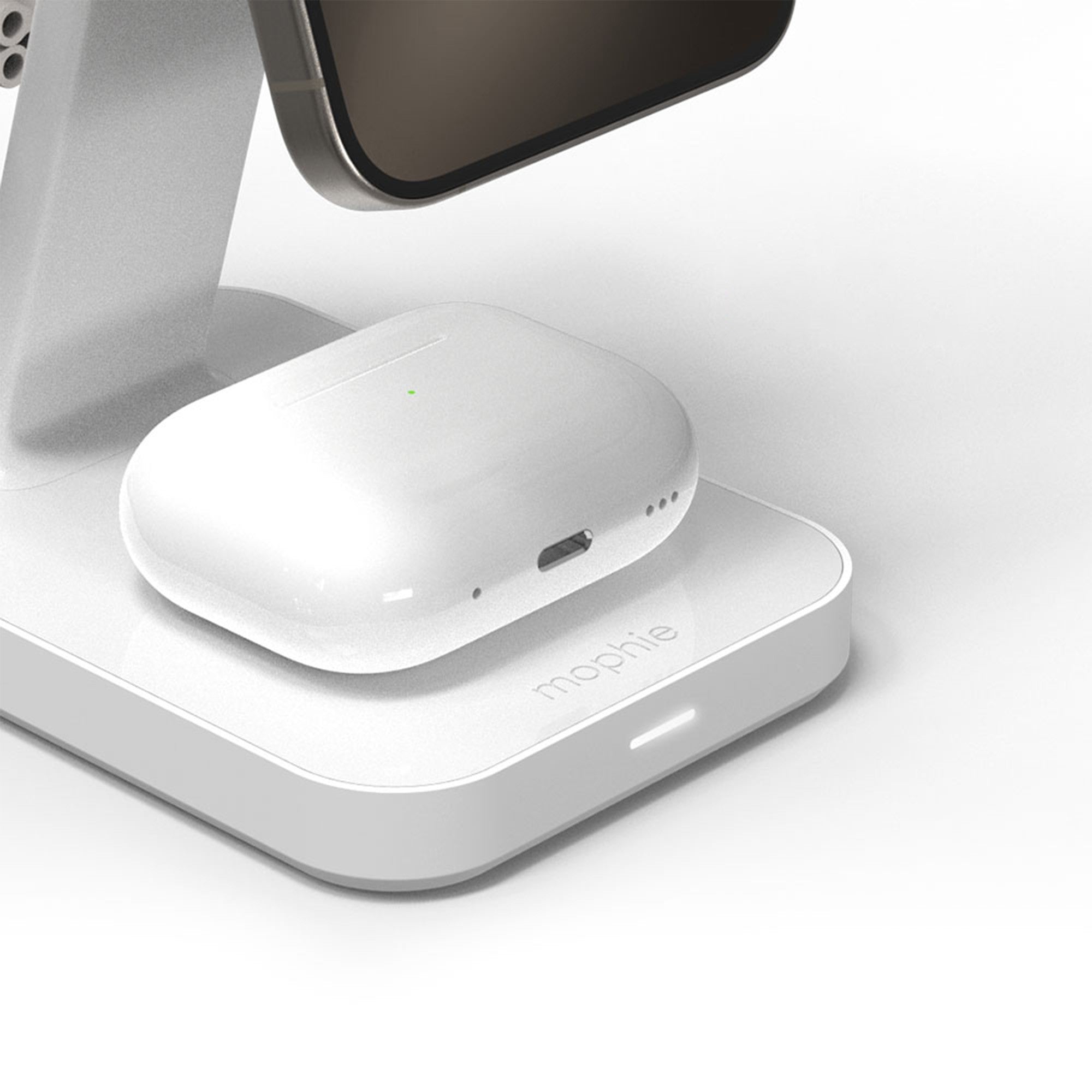 Mophie Wireless 3in1 Qi2 Charging Stand - White - 15-12694